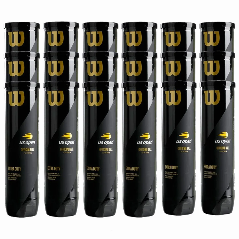 WILSON US Open 4B Tenis Pelotas 18 botes de 4
