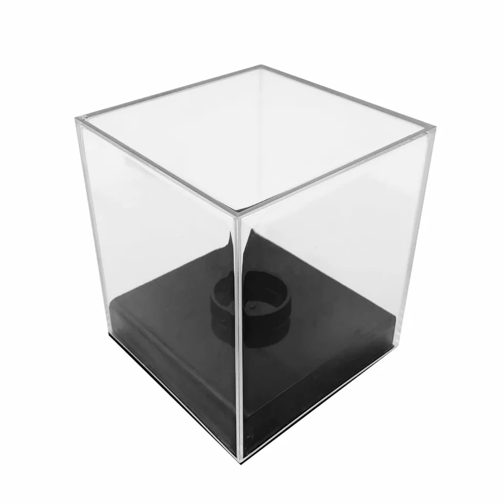 Vitrine Baseball en Acrylique Transparente Autographiée avec Base pour Balle de Golf
