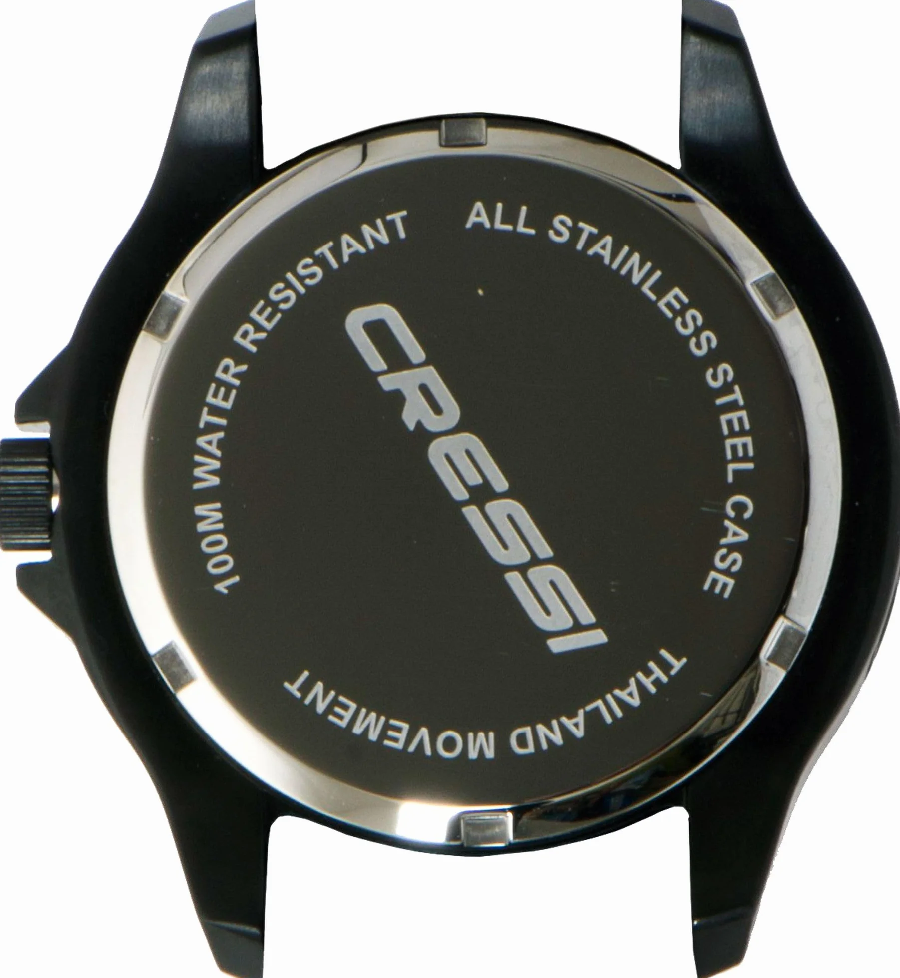 CRESSI Manta Montre de Plongée Homme Femme, Acier Inoxydable, 10 ATM