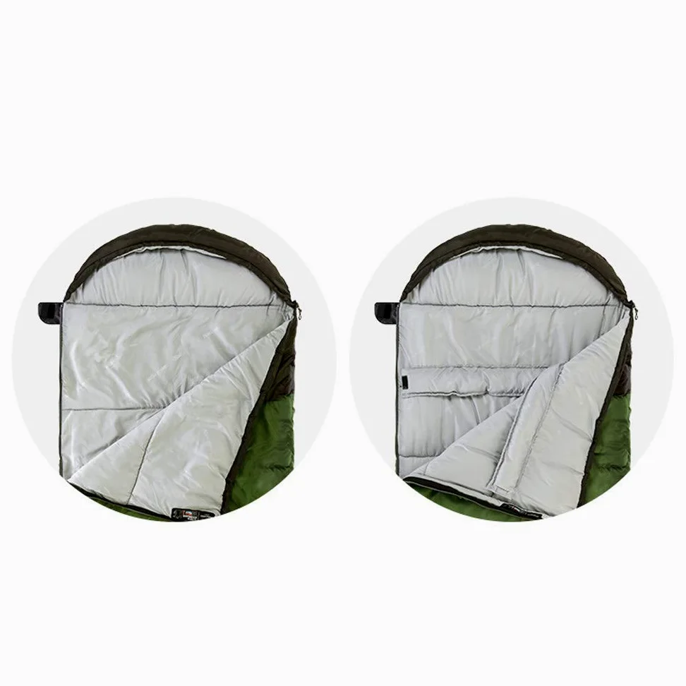 Sac de Couchage de Camping/Sac de Couchage étanche/Réchauffer Trois Saisons Printemps et été/Voyage/Extérieur/Adulte,Green