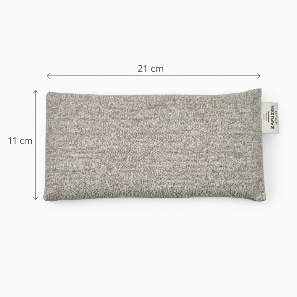 Coussin pour Les Yeux Dune – Coussin oculaire Lavande Naturelle Riz Coton Naturel Yoga Méditation Relaxation