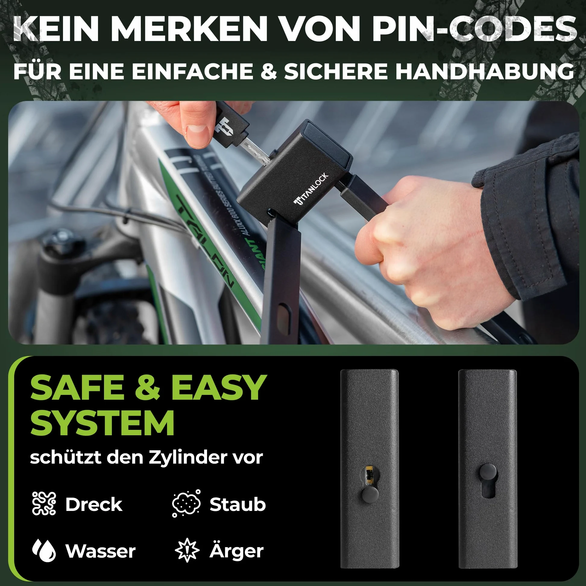 Antivol pliable pour vélo, certifié ART, antivol