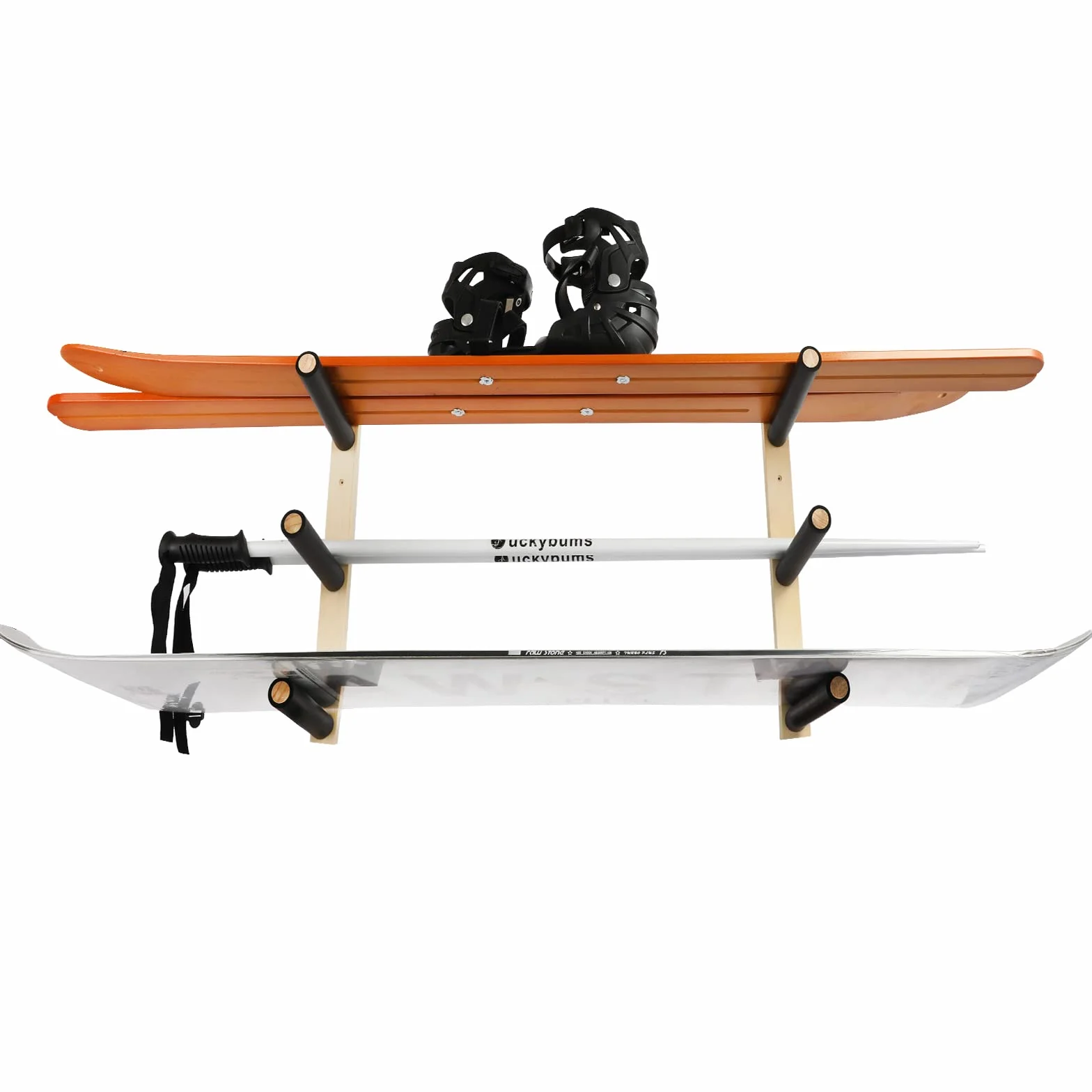 Étagère de rangement Trifecta pour skateboard et longboard