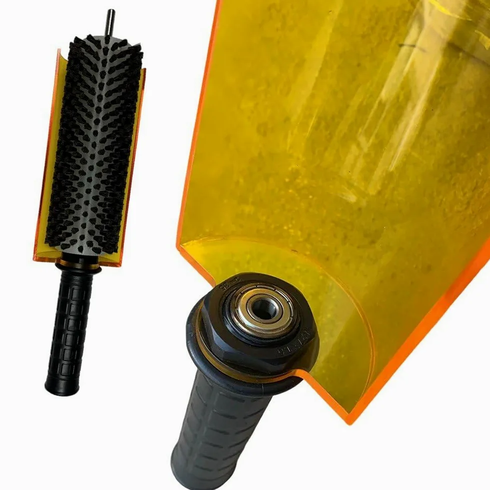 Kit De Brosses À Farter pour Skis Snowboards, avec Manche Capuchon, Facile À Utiliser Durable.