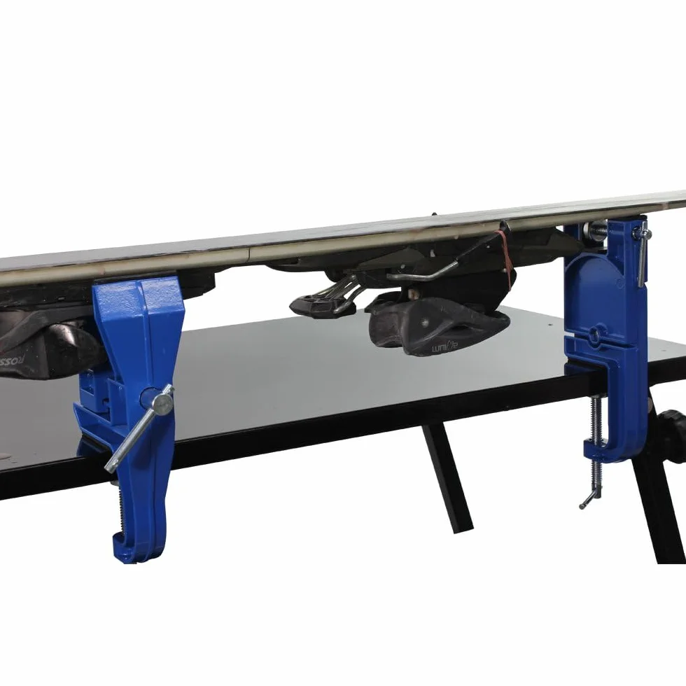 XCMAN Étau de ski alpin en métal réglable angle et hauteur