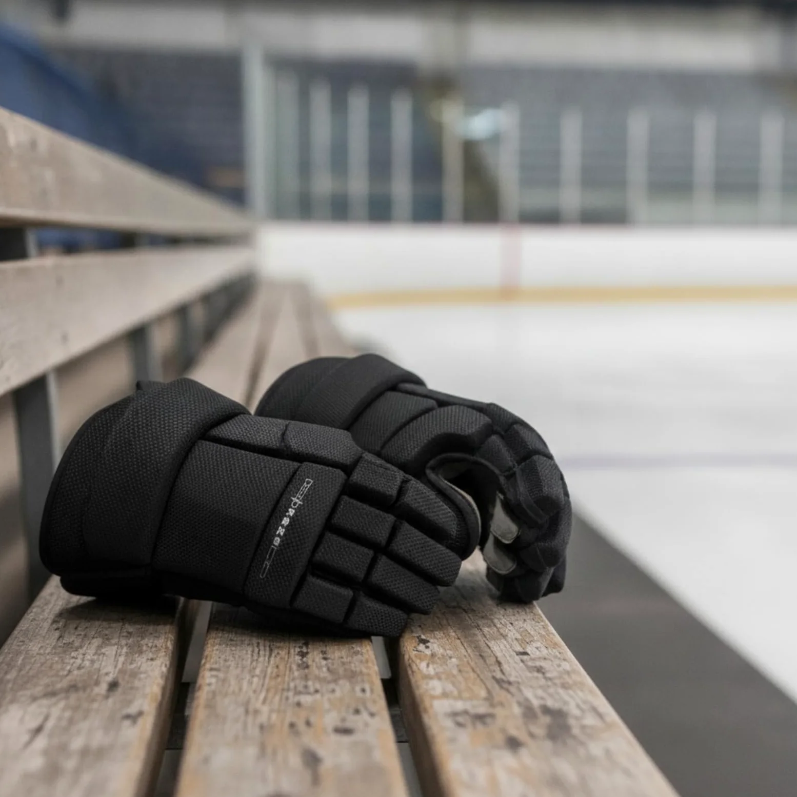 Gants Hockey avec Protège-Doigts Antidérapant Gants Hockey avec Paume Renforcée Respirants