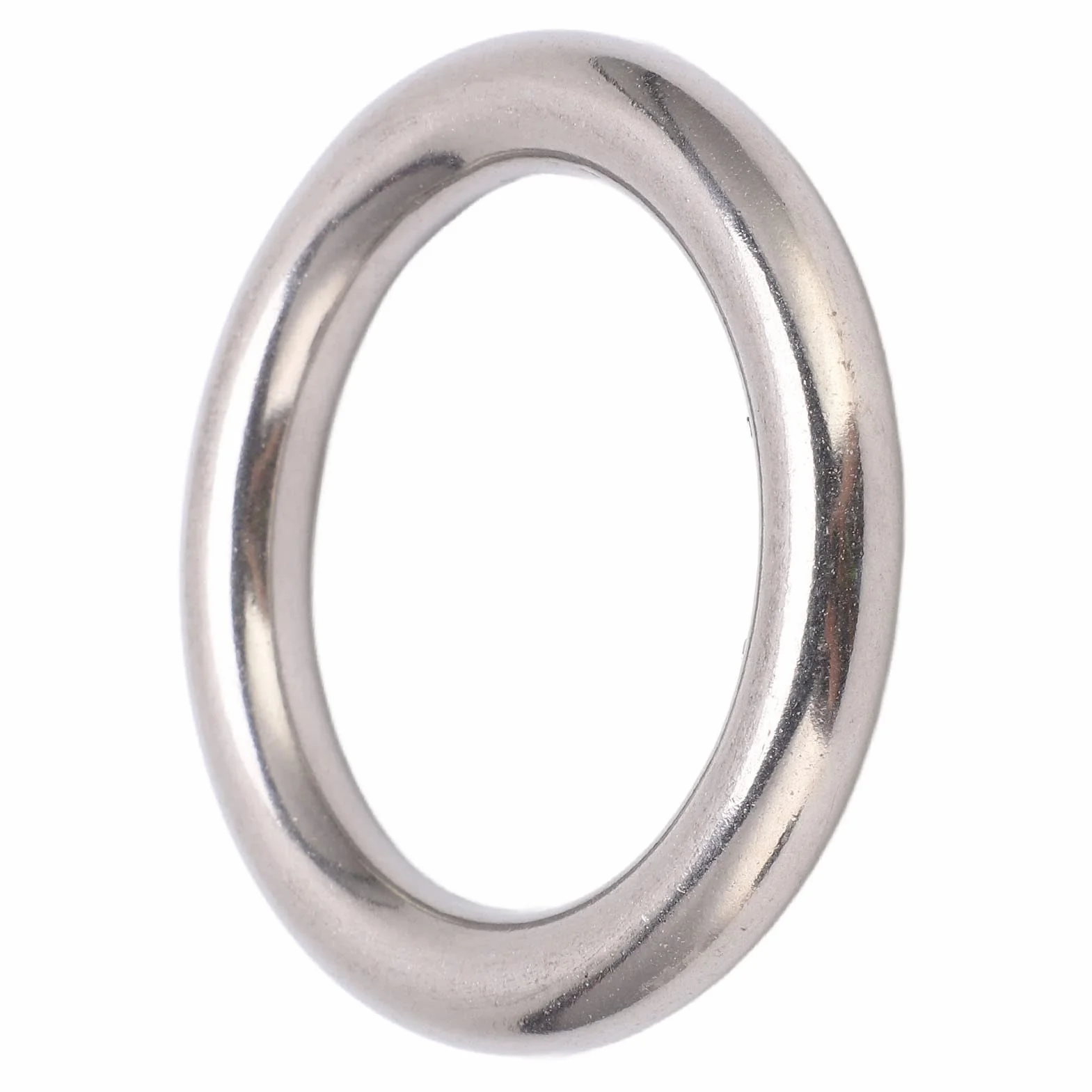 Anneaux Métalliques à Haute Résistance en Acier Inoxydable pour la Plongée, Petits Anneaux en Inox (10pcs, 50mm)