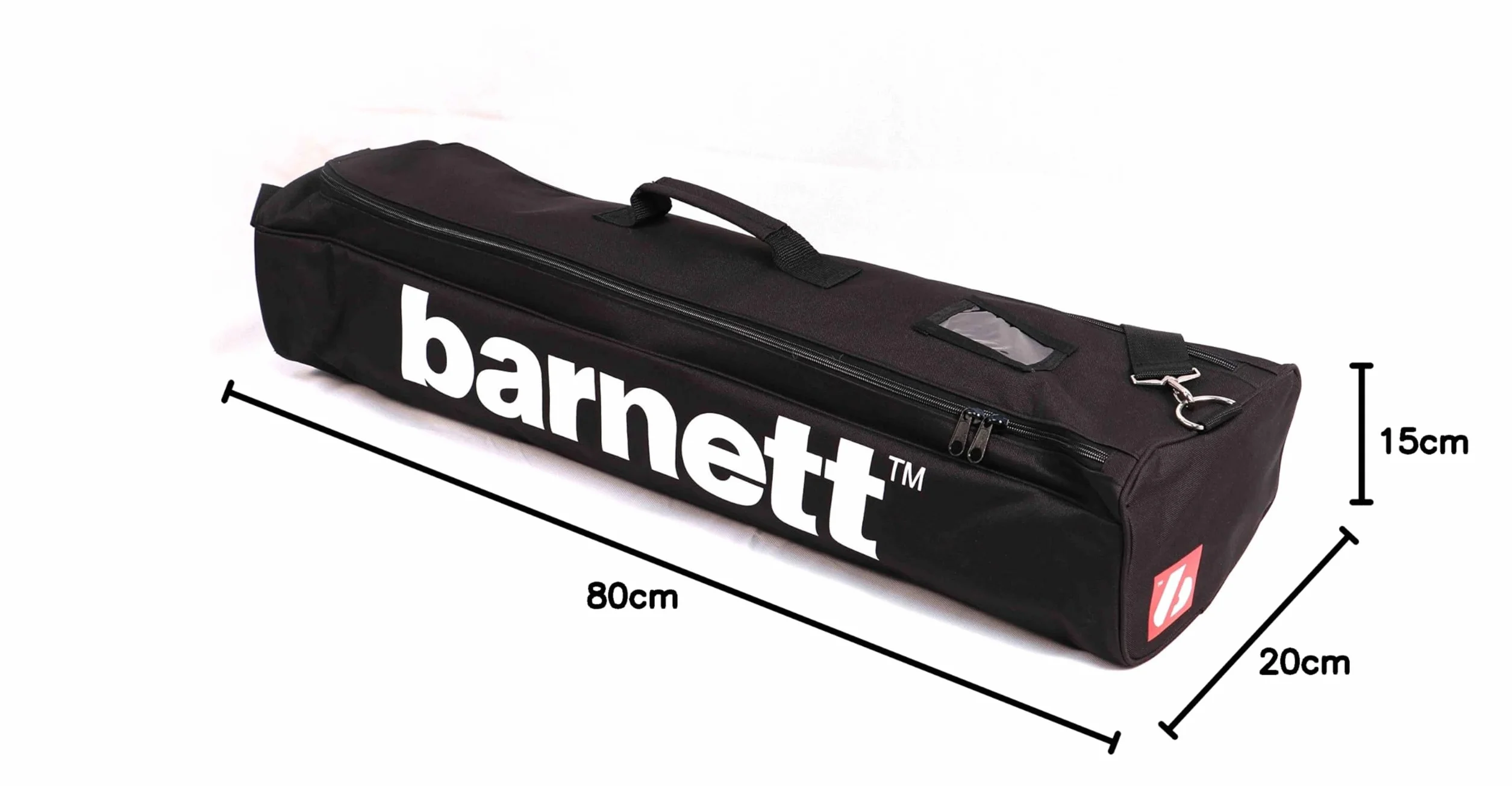 BARNETT SMS-08 Sac de Ski Roue, Noir