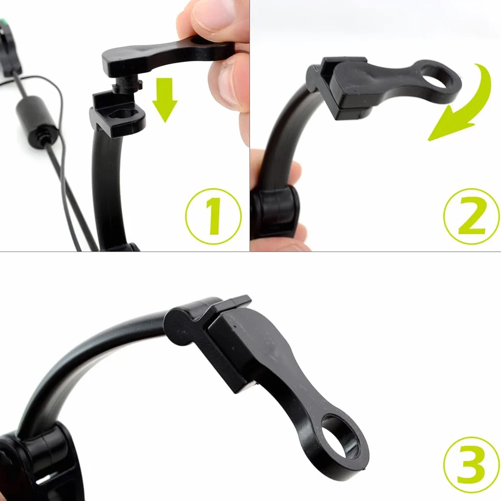 Hirisi Lot de 4 detecteur de Touche Peche Carpe Siège de Base Amovible pour indicateur de Morsure alarmes pêche Carpe lumière LED Rouge/Jaune/Bleu/Vert