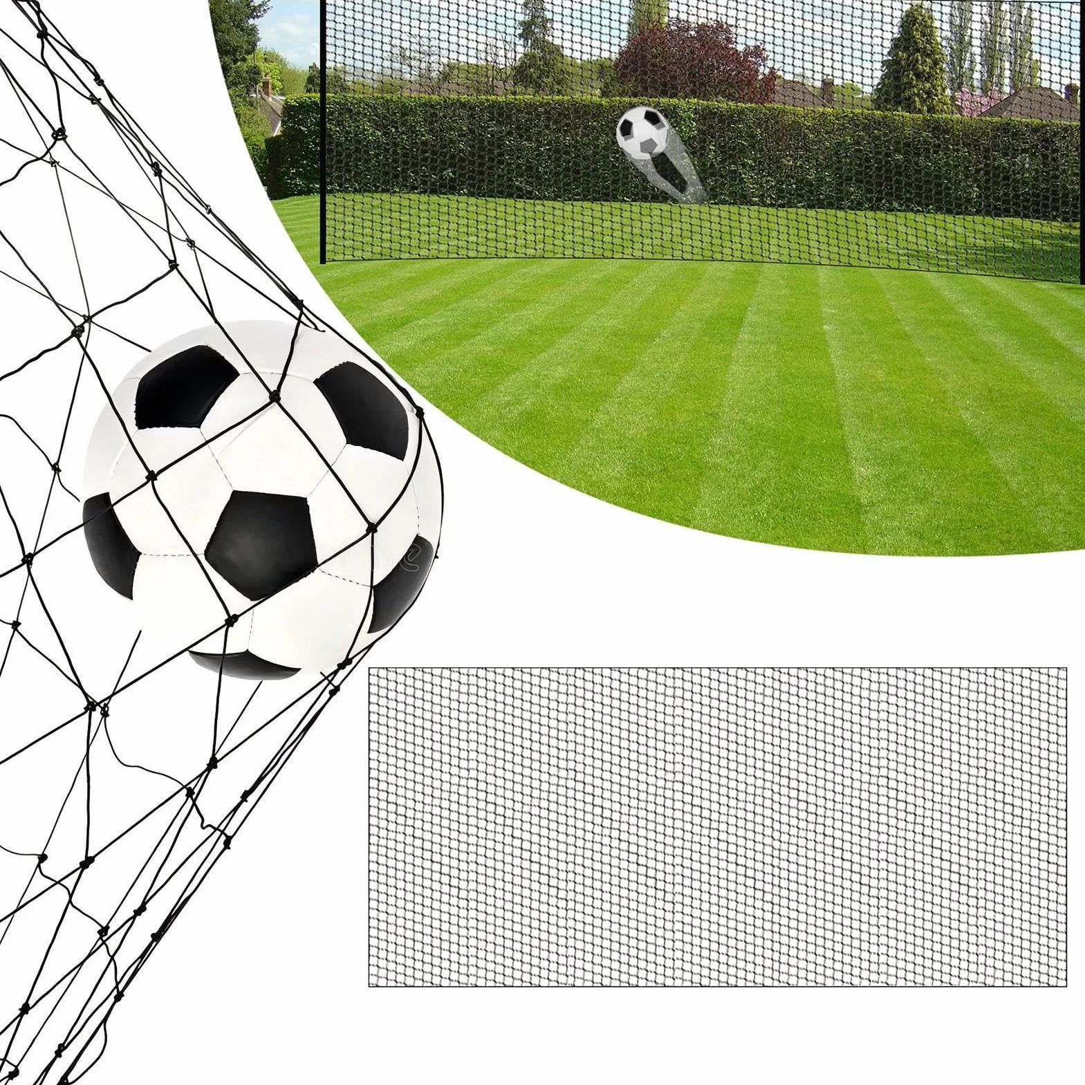 Ball Net Backyard Netting Sports Practice Football Confinement Nylon