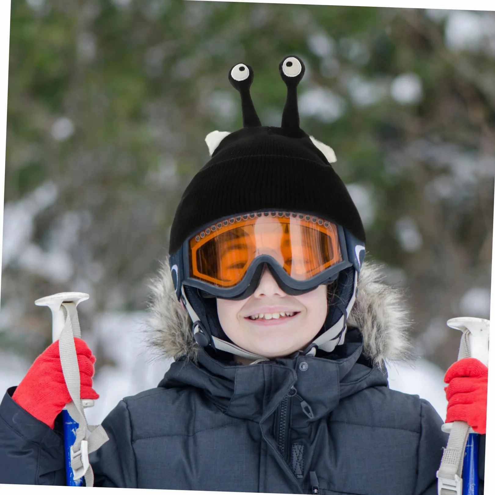 Toddmomy 3pièces Couvre-Casque De Ski Cartoon Décoratif Housse De pour Casque De Ski Et Chaud pour Adultes