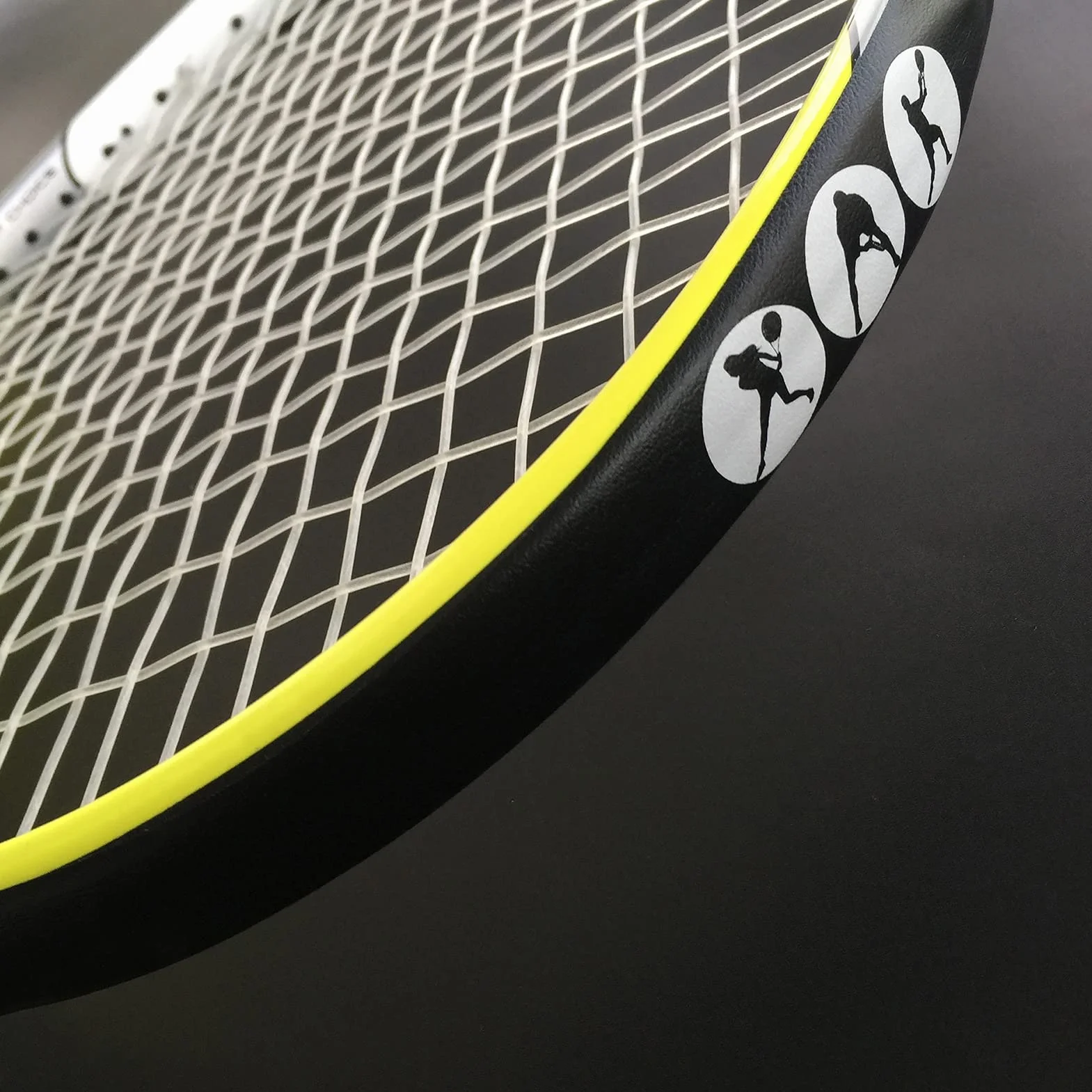 OUKENS Bande Anti-Rayures Tête Raquette Tennis Protection PU Cadre
