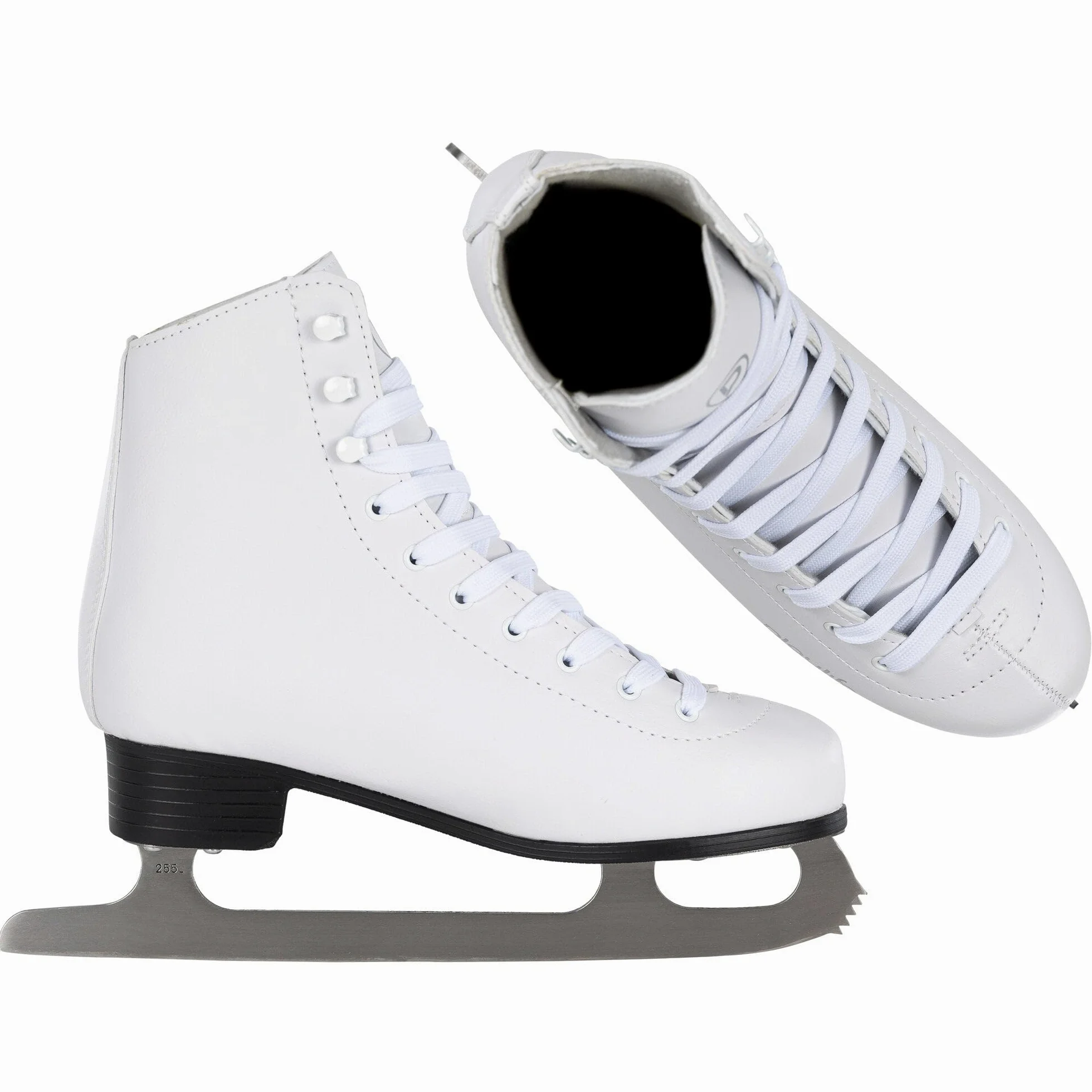 Powerslide Playlife 902255 Classic White Patins à Glace pour Femme Blanc