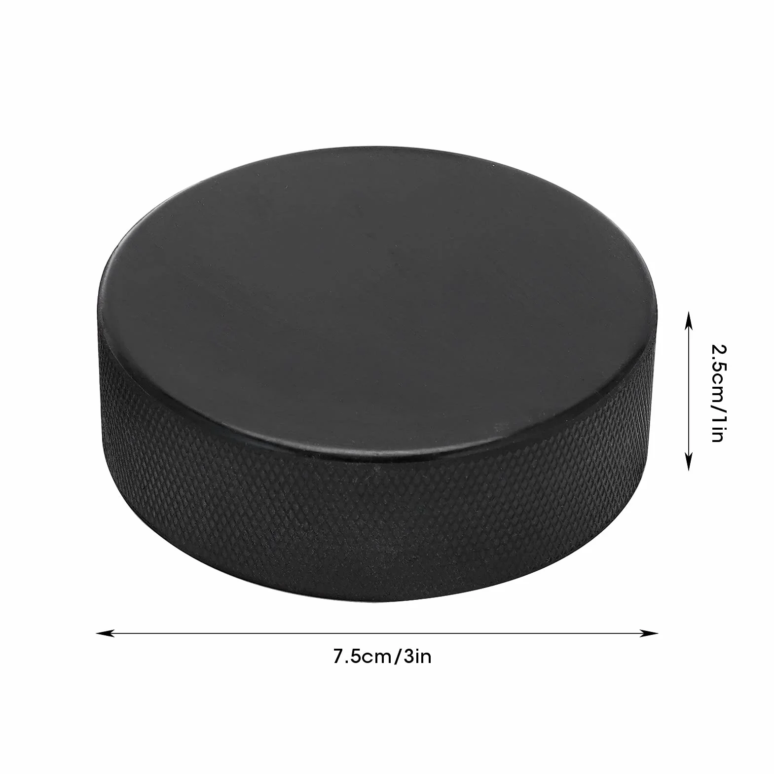 Pucks de Hockey de Pratique en Caoutchouc Solide pour Hockey sur Glace