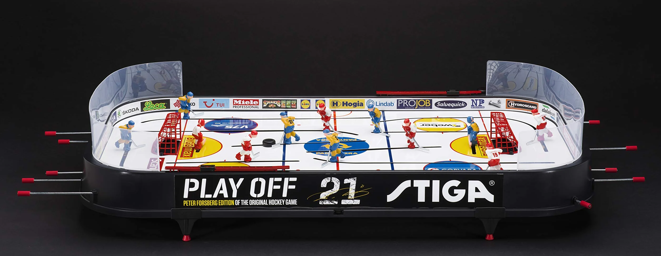 STIGA Play Off 21 Jeu de Hockey sur Table 96 x 50 cm 2 Joueurs