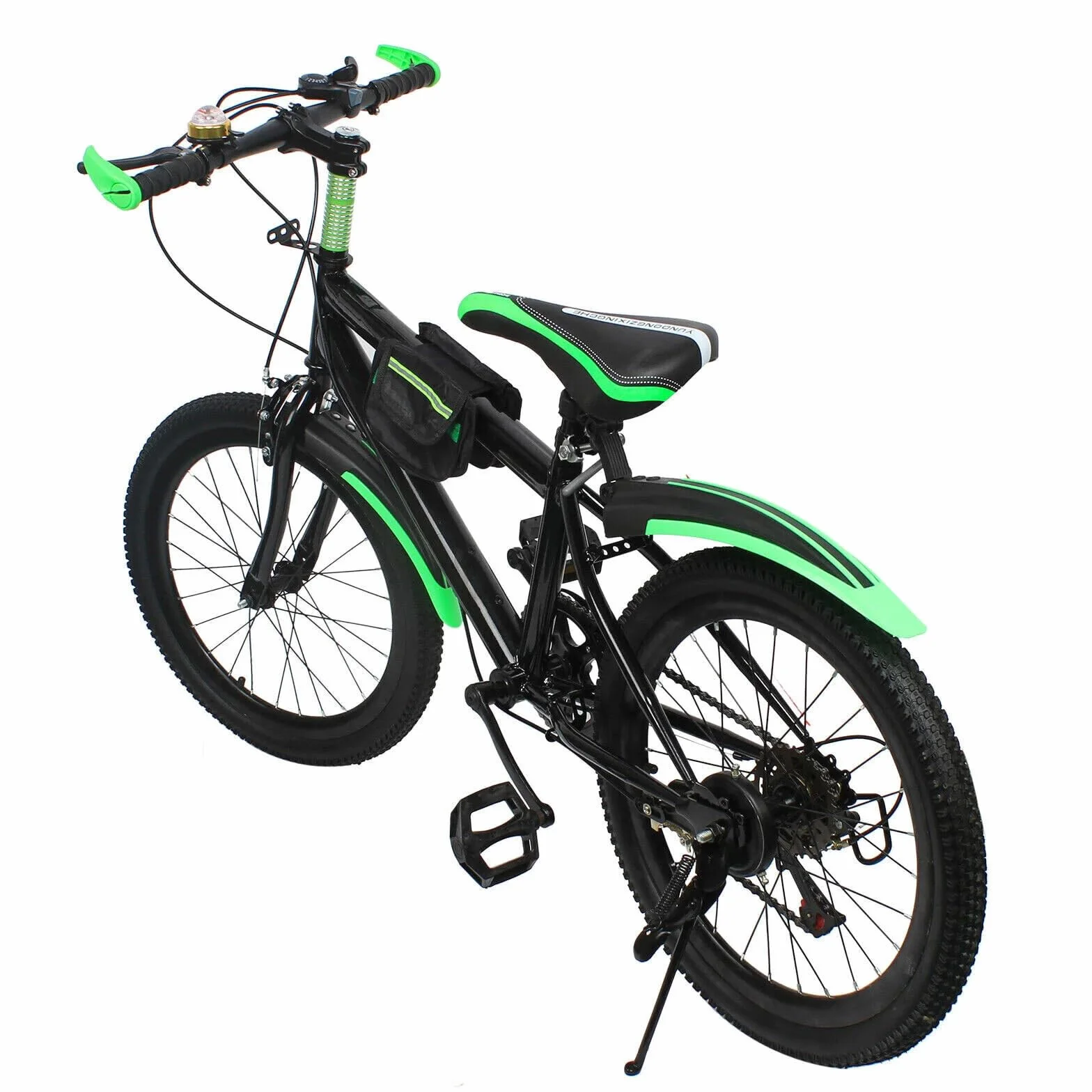 VTT 20 pouces acier carbone freinage vélo montagne support gobelet garde-boue homme femme 85 kg