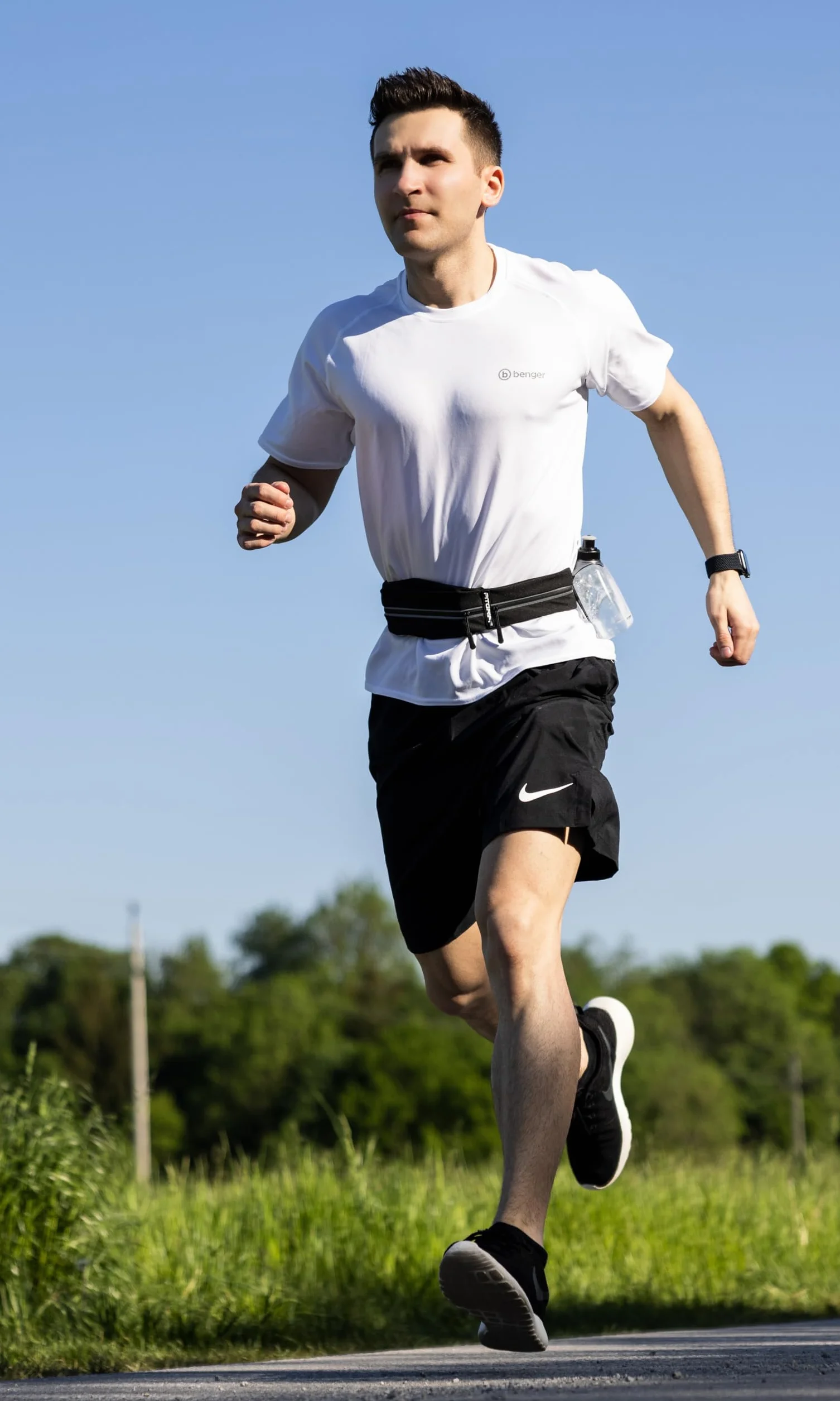 Fitgriff® Ceinture Running Banane Porte Téléphone Sport pour Course à Pied Jogging Femme Homme