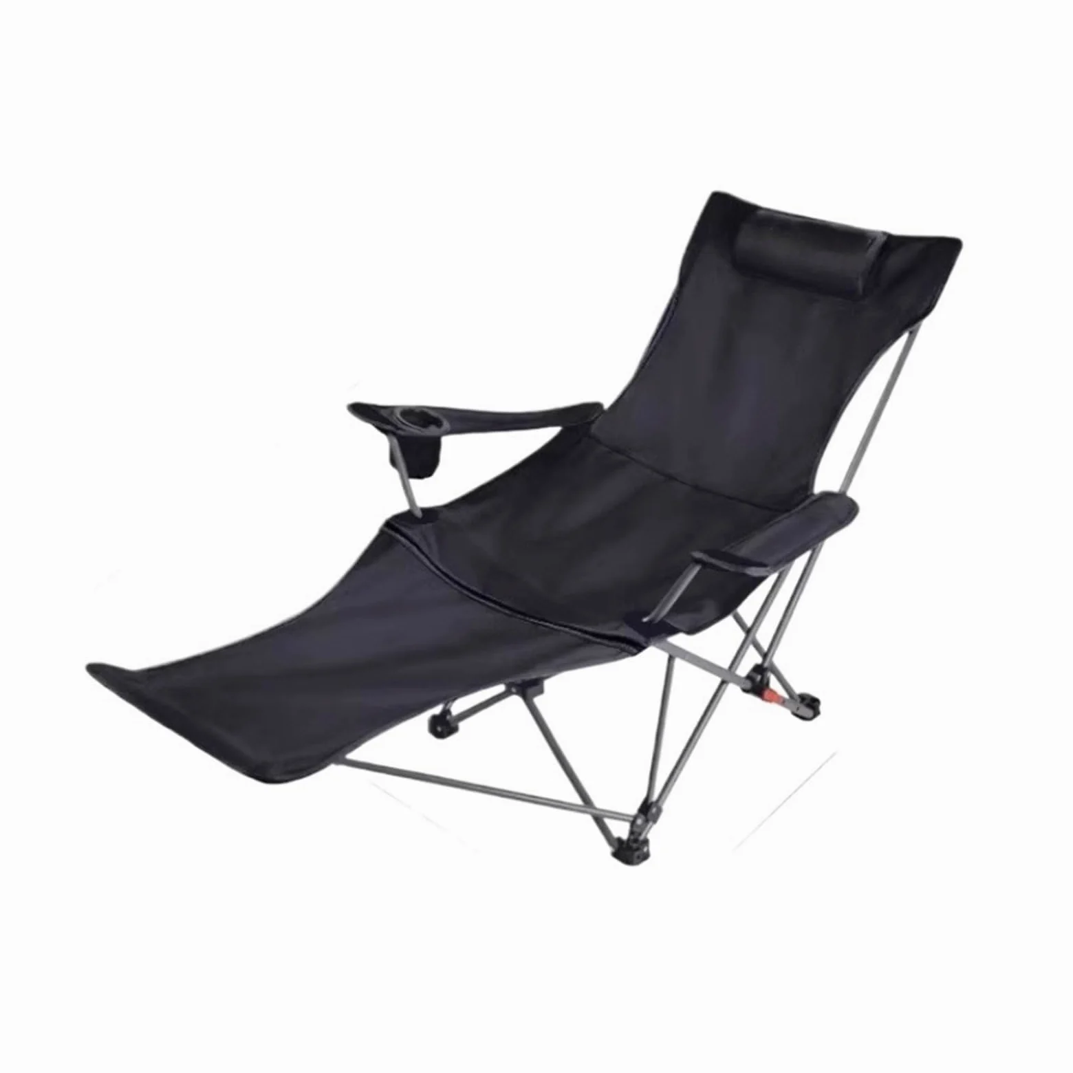 Chaise De Camping Portable Inclinable Pliante Avec Dossier Réglable(B-2)