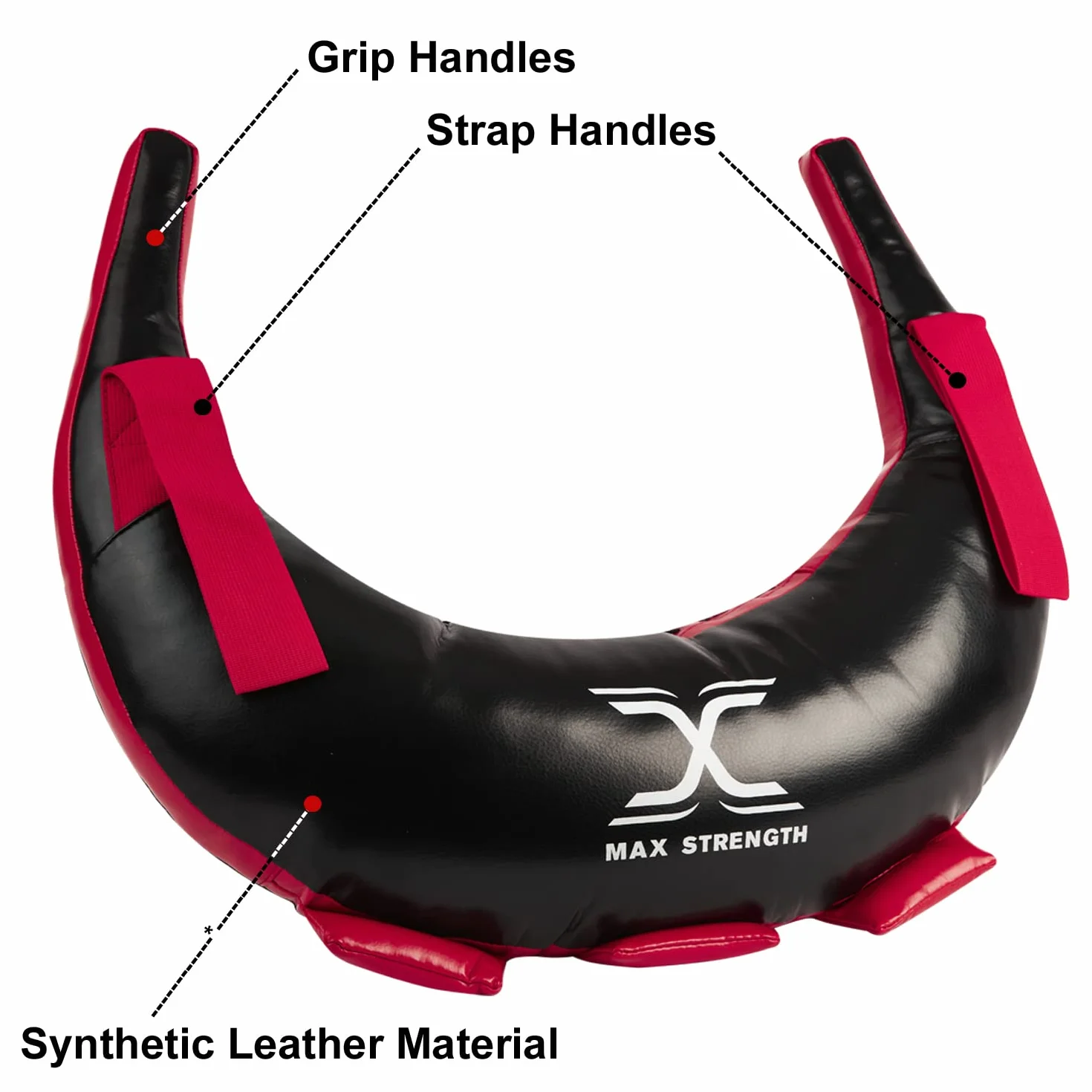Sac bulgare en Cuir synthétique pour haltérophilie, Fitness, entraînement, Judo, Crossfit, Grappling