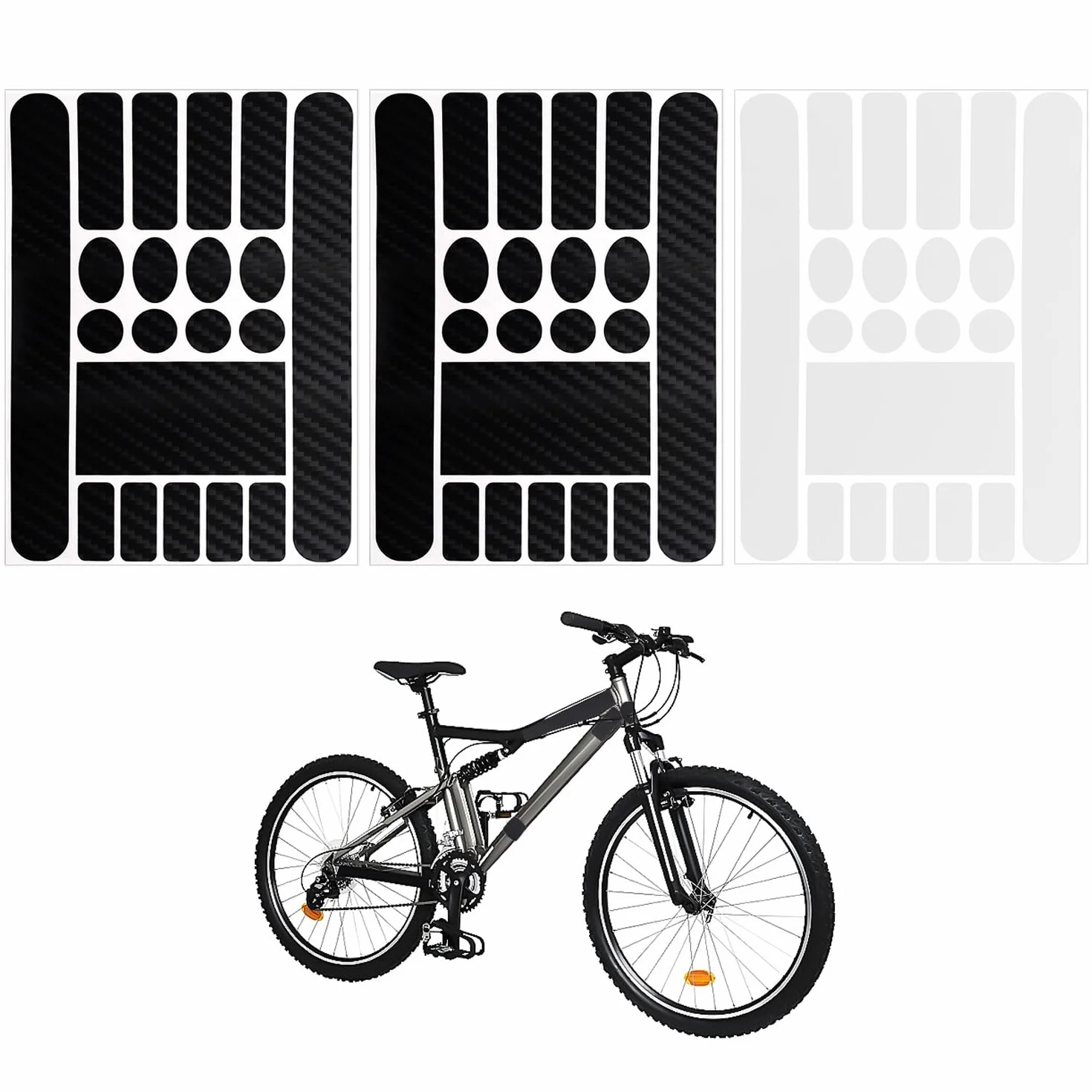 Autocollant Vélo Résistant Aux Rayures, Film Protection Cadre Vélo Imperméable, Accessoires Vélo