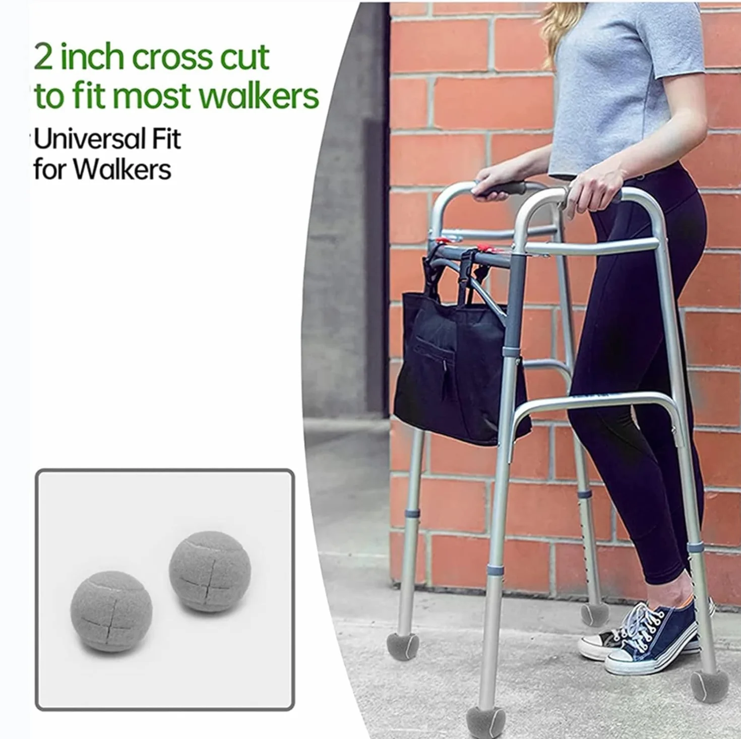 Balles de Tennis Prédécoupées pour Pieds de Meubles, Protection de Sol, Revêtement en Feutre, Gris, Lot de 16