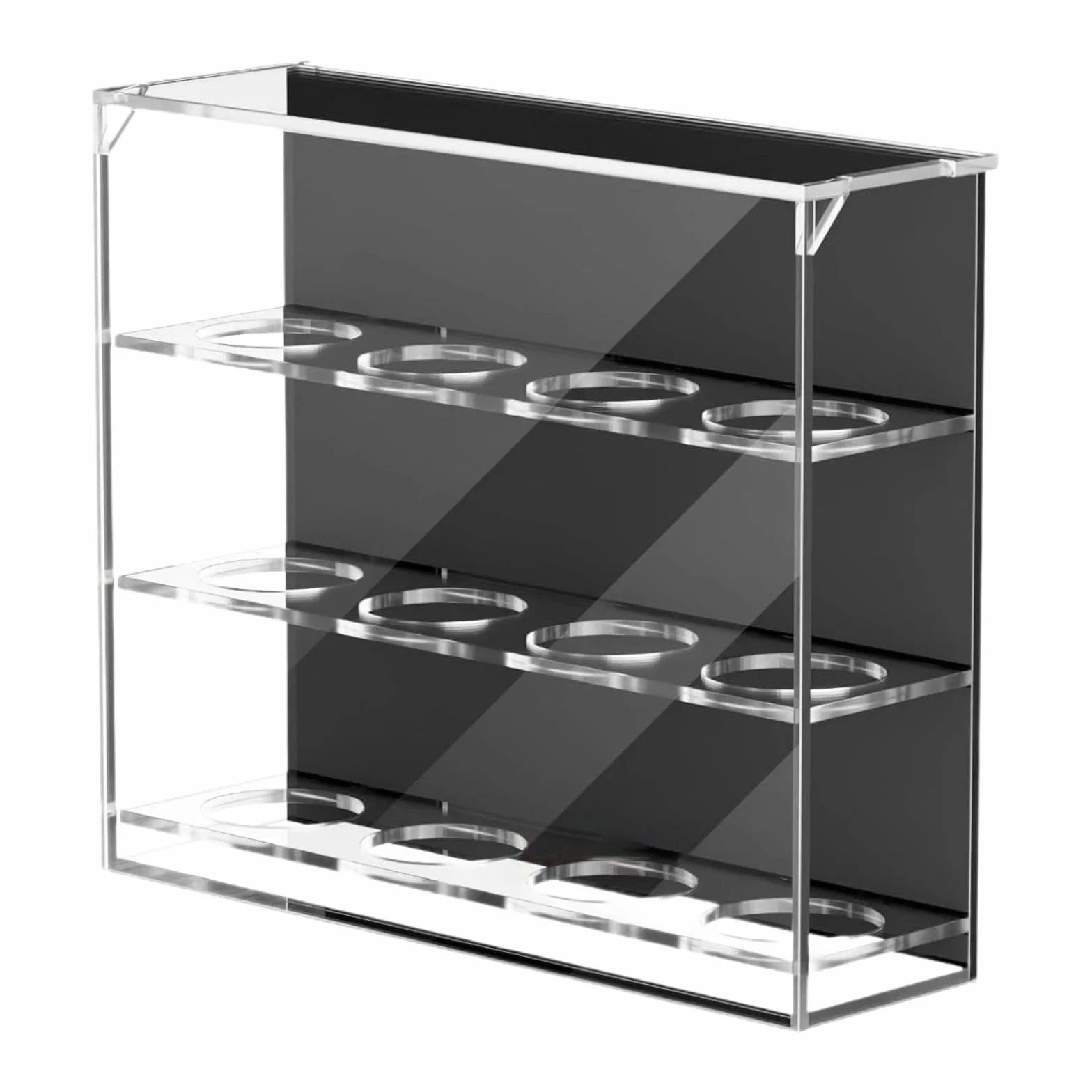 Fityle Présentoir à Balles de Golf, Boîte de Rangement 12 Emplacements, Support Double Usage Mur/Table