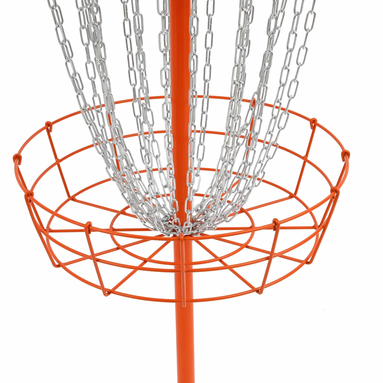 Panier de golf portable Disc Golf 24 chaînes pour jardin parc camping