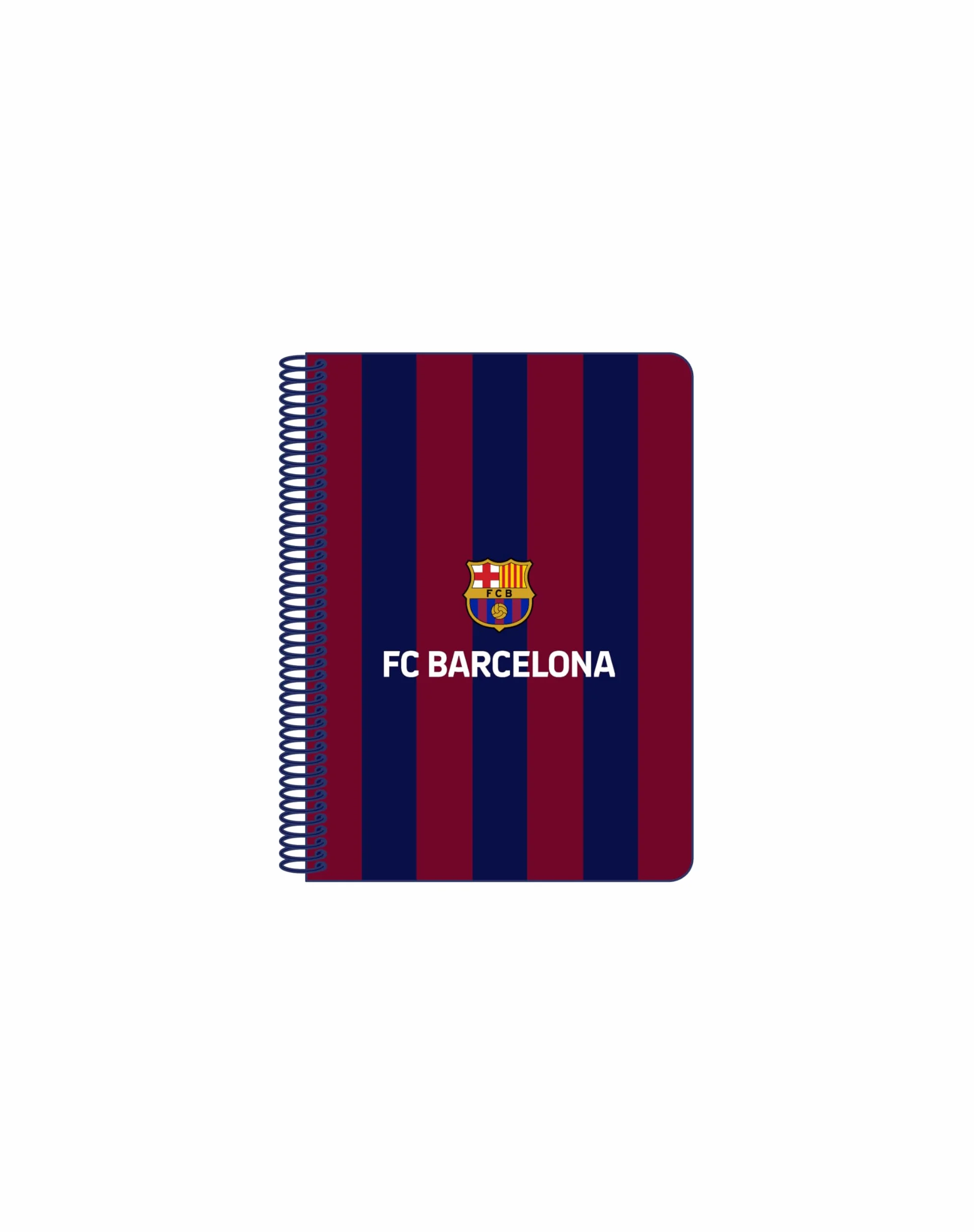 Safta F.C. Barcelona – Carnet de notes trimestriel, 80 feuilles, couverture rigide, 1 design, idéal pour les enfants de différents âges, confortable et polyvalent, qualité et résistance, 15,5 x 22 cm