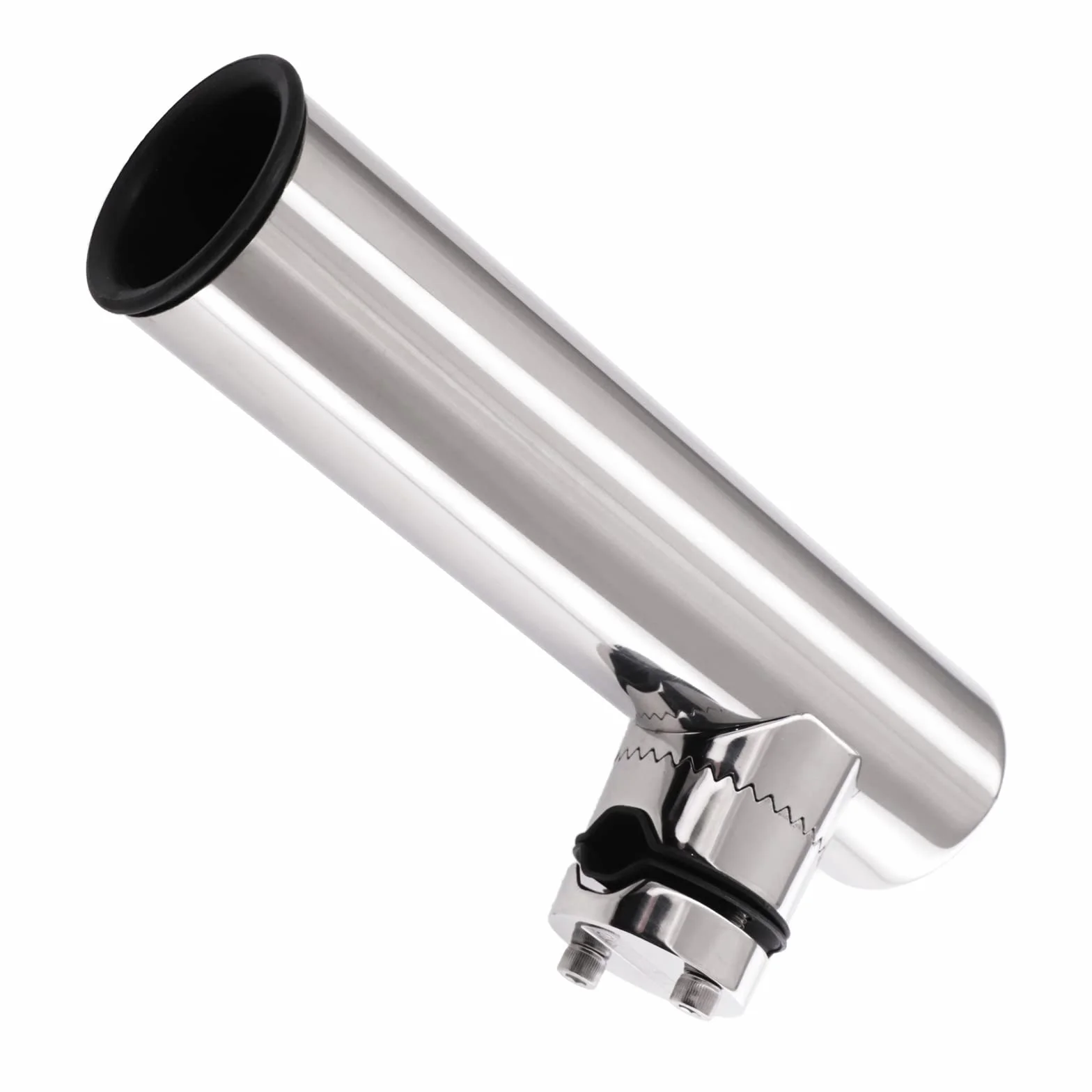 Lot de 2 Supports de Canne à Pêche en Acier Inoxydable pour Rails 18-26mm