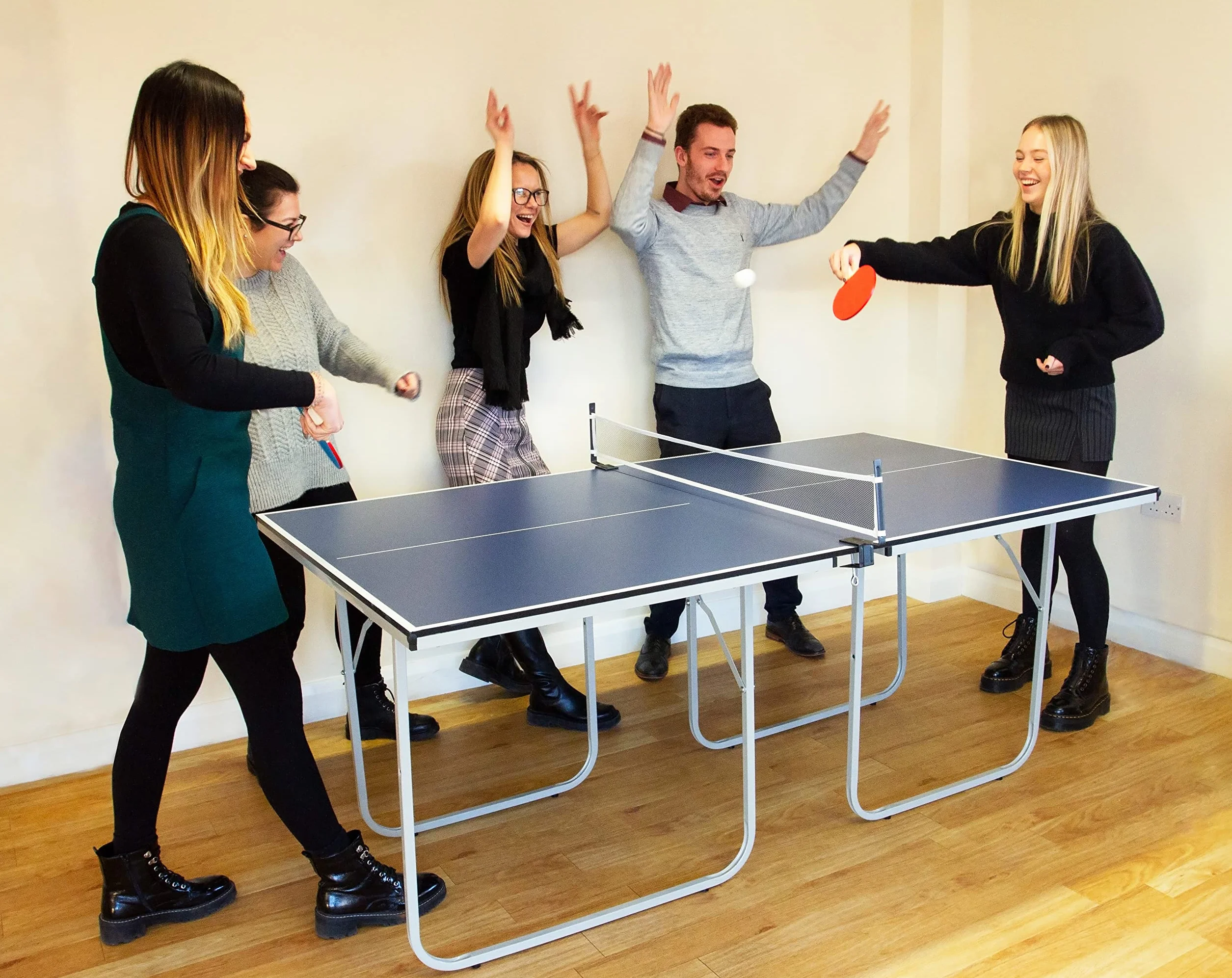 Table de Pingpong Tennis de Table pliable en Fer 180cm x 100cm Extérieur Intérieur