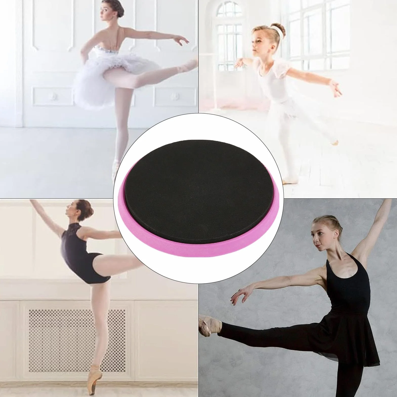 Planche Tournante Danse Ballet Rotation Légère Équilibrage Tour
