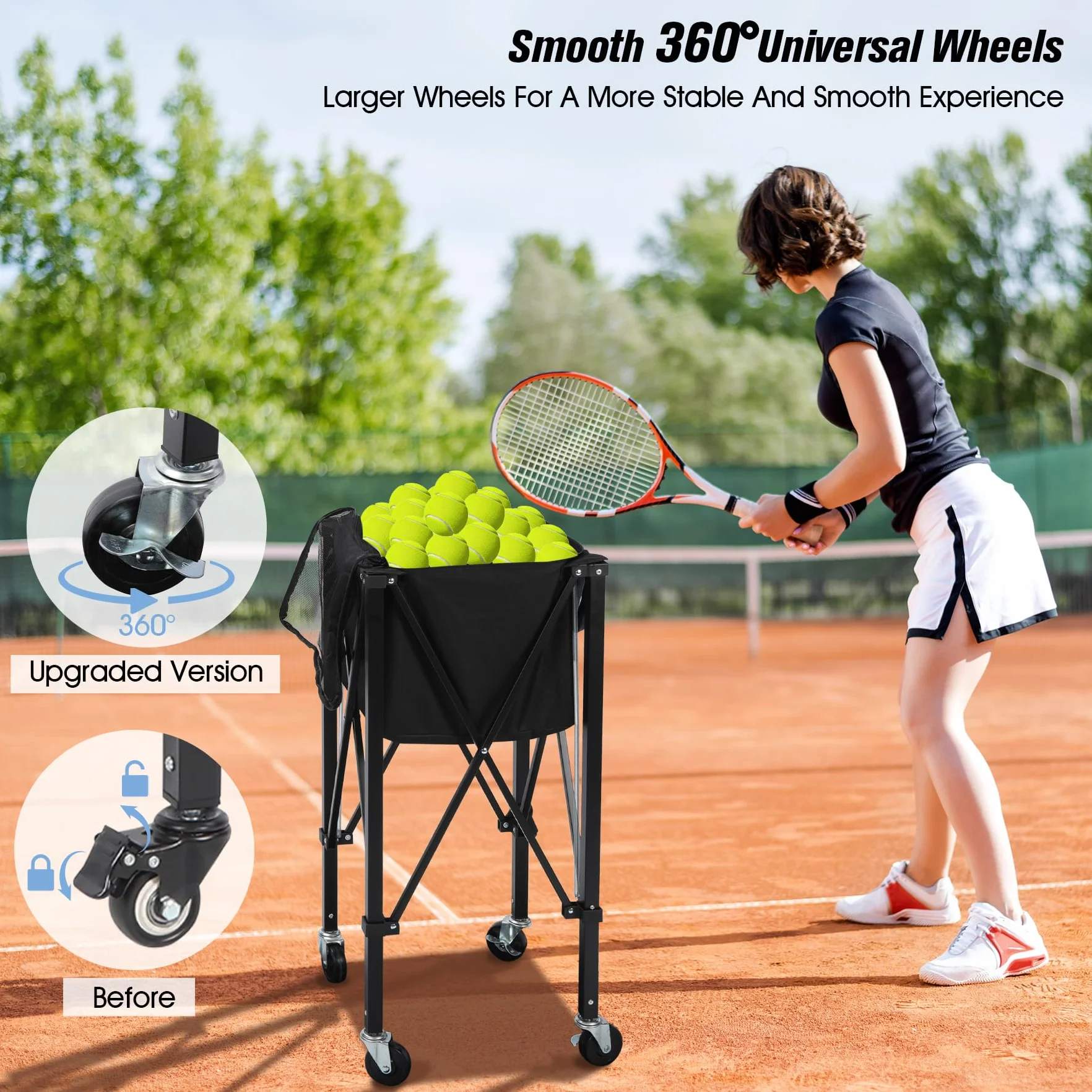 Balles de tennis portables Hopper