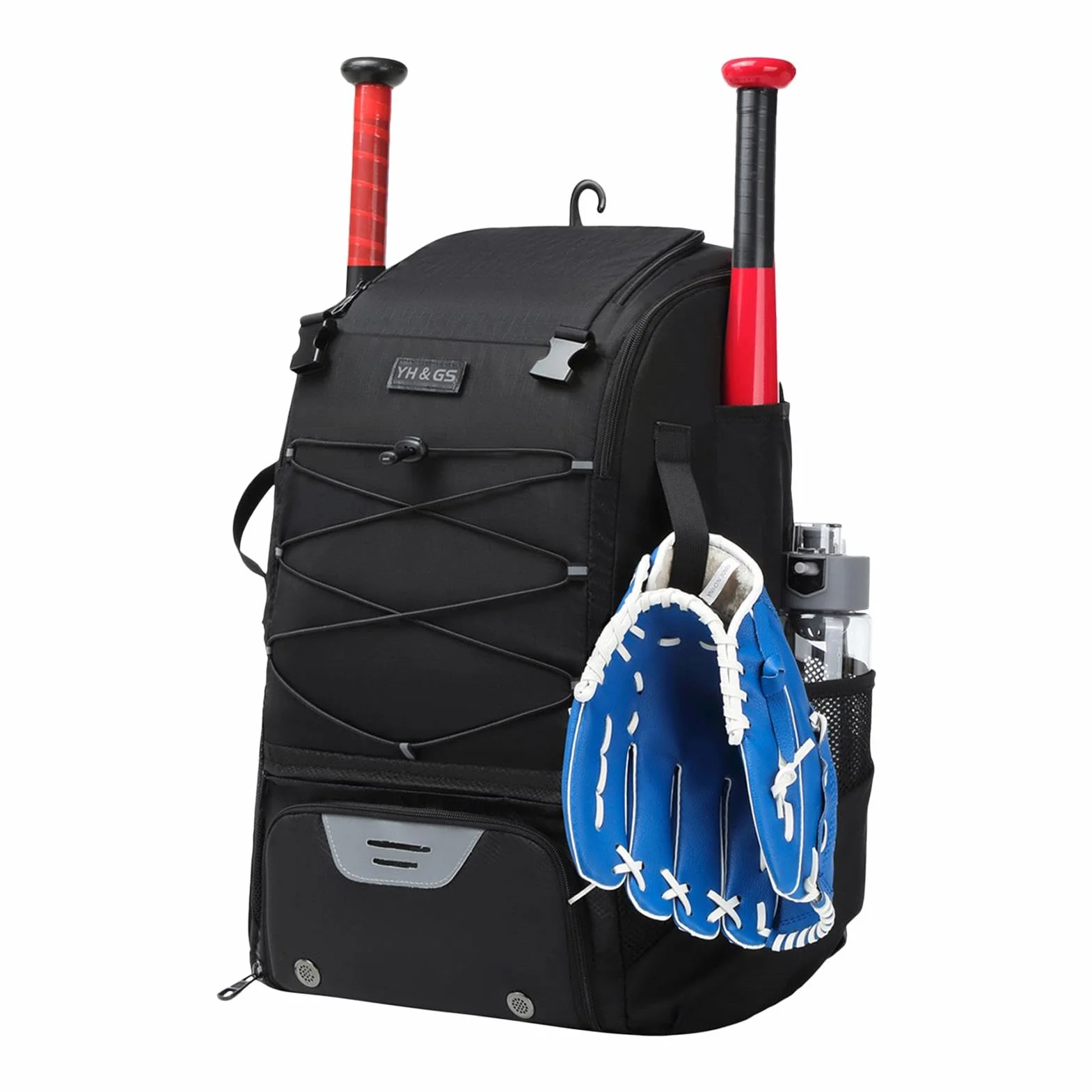 Sac à Dos de Baseball Imperméable avec Compartiment à Chaussures pour Jeunes et Garçons