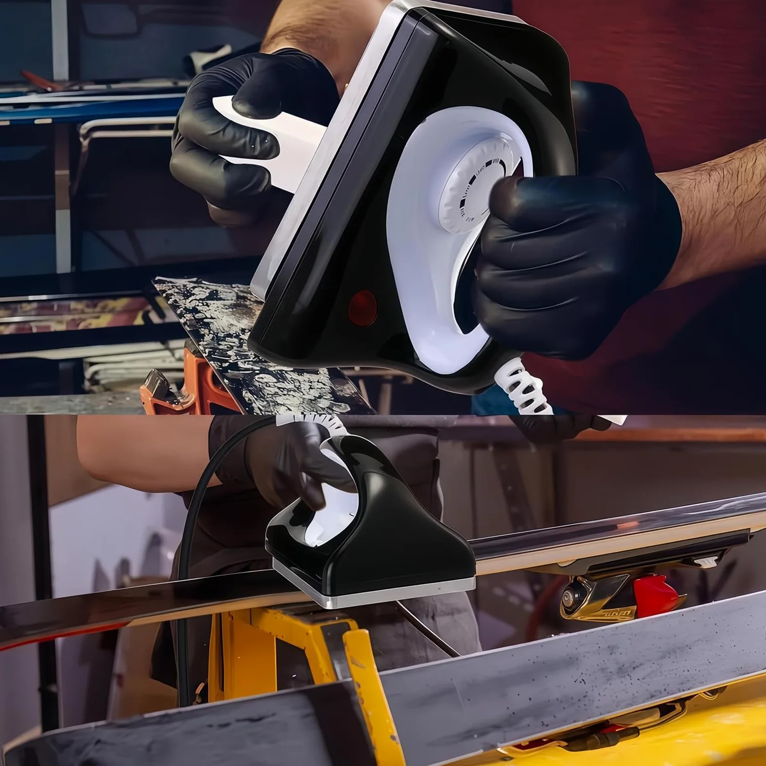 Fer à Farter Professionnel pour Skis Et Snowboards, Fer à Farter à TempéRature RéGlable pour Snowboards, pour ProtéGer Votre Snowboard