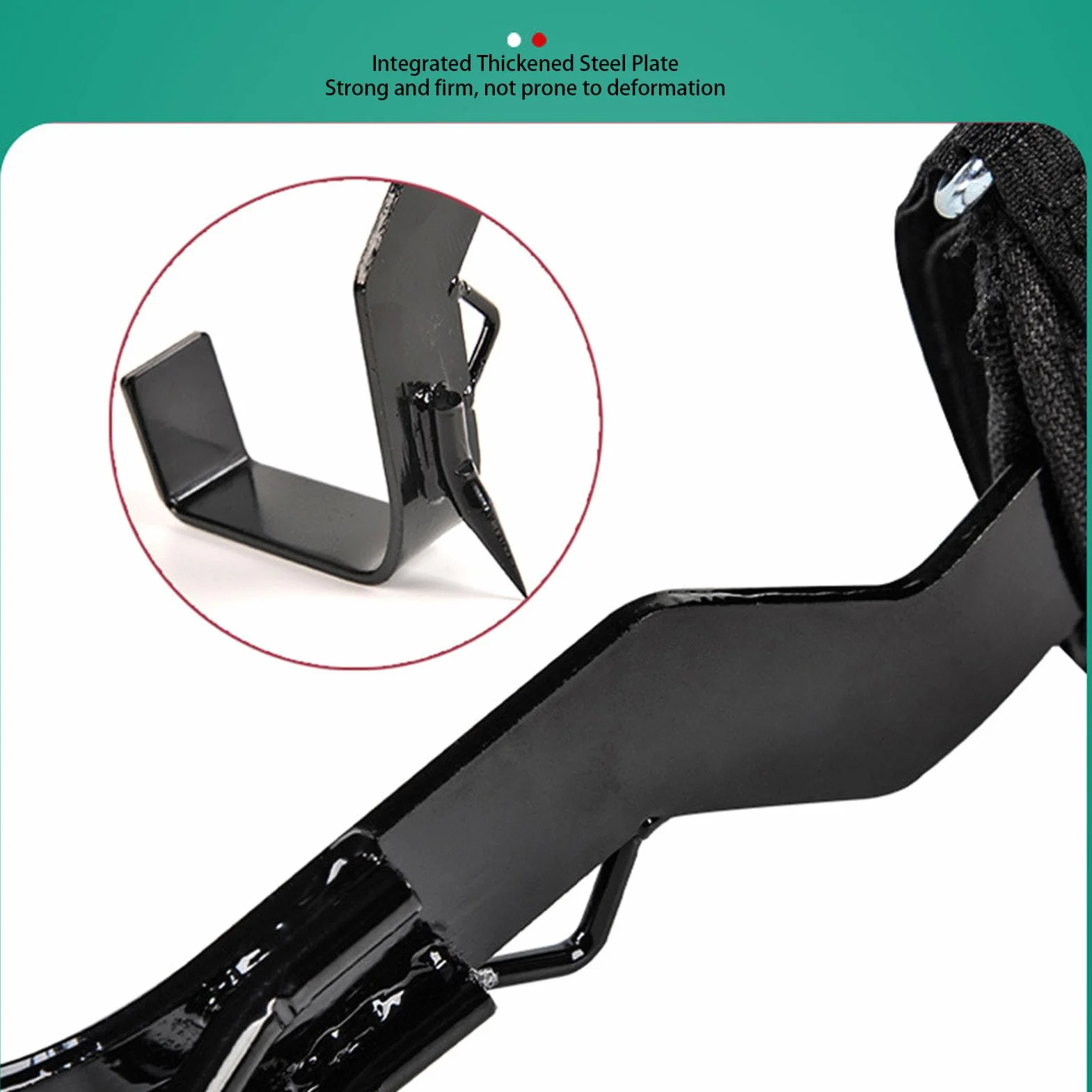 Focket Pointes d'escalade d'arbre Réglable en Acier Inoxydable 1 Paire avec Sangles et Gants