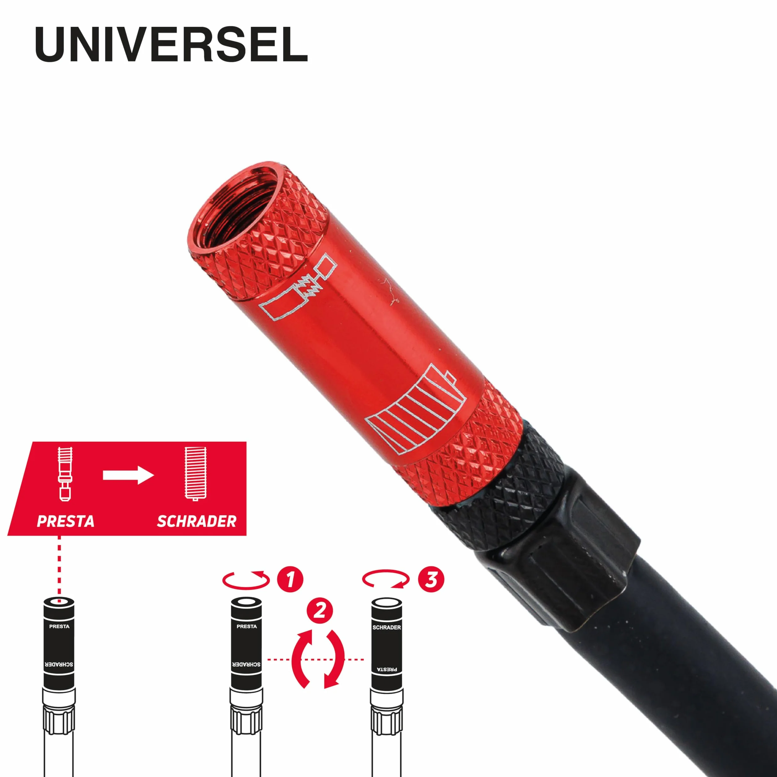 ZEFAL Gravel Mini - Pompe Velo Gravel - Noir