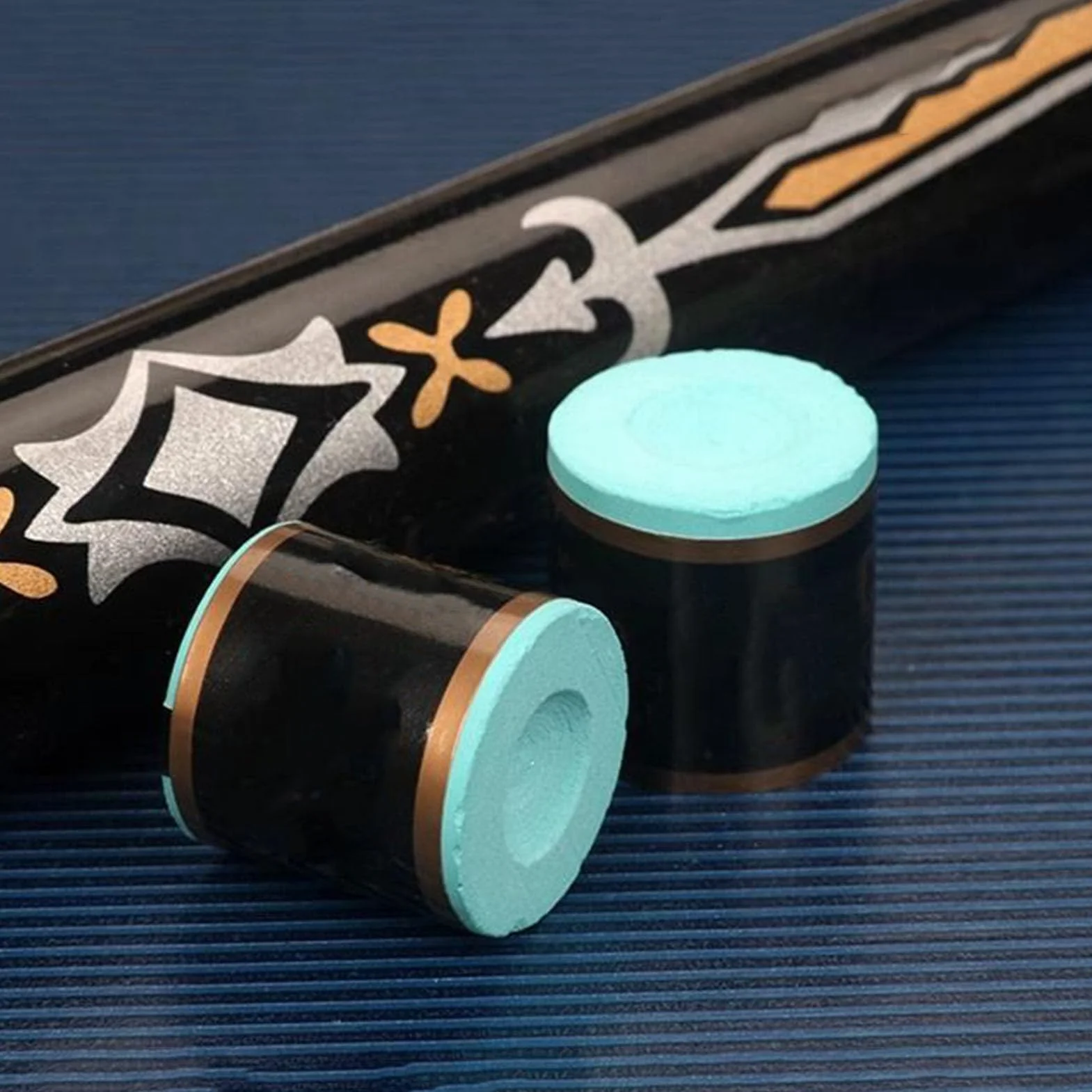 Craie de billard antidérapante pour entraînement, 2 pièces, maison club tournoi