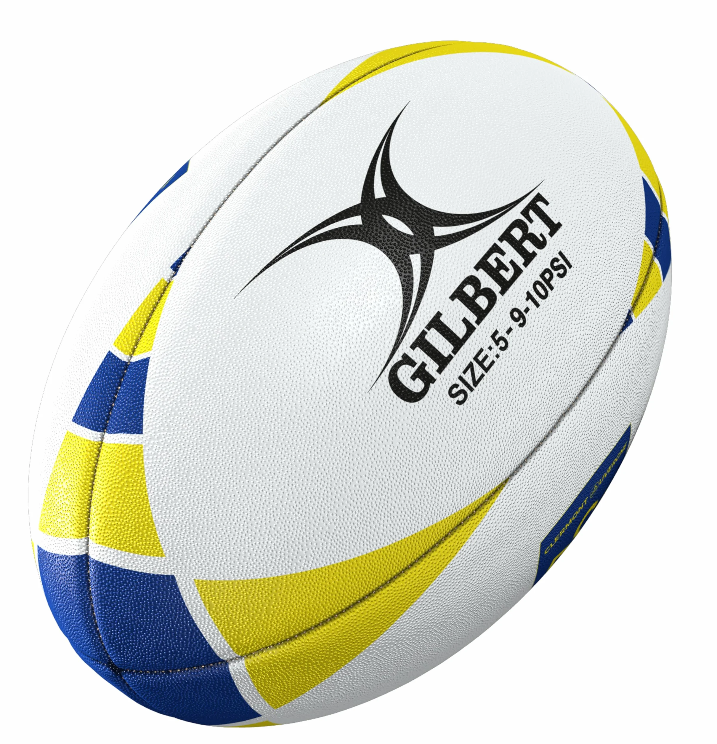 Gilbert Clermont Auvergne Ballon de Rugby Officiel Taille 5