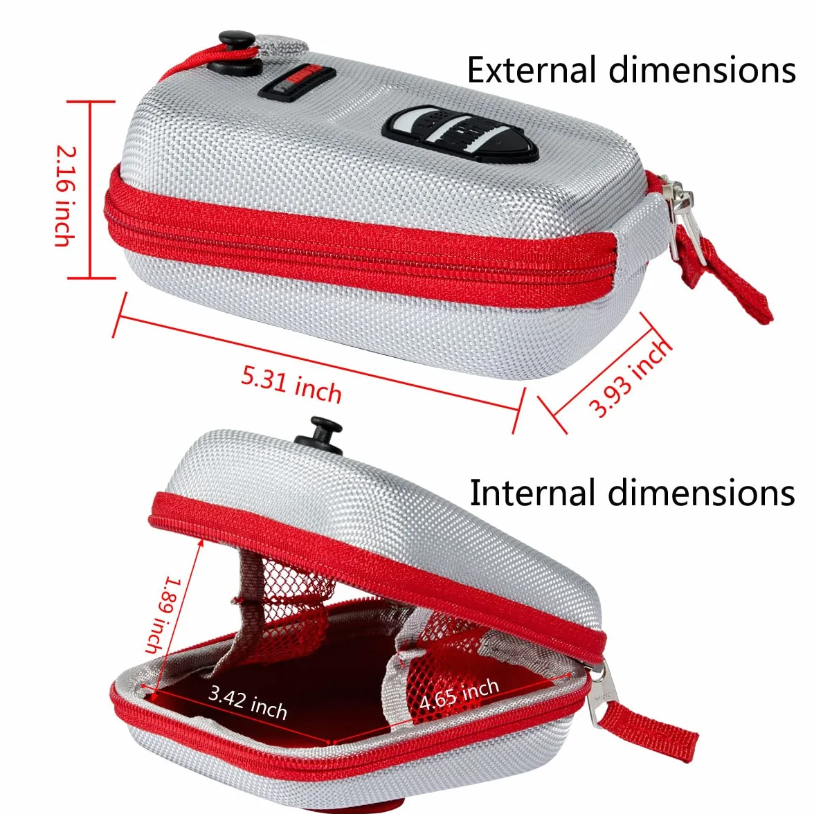 Étui rigide pour télémètre de golf, sac banane, Golf Rangefinder Case