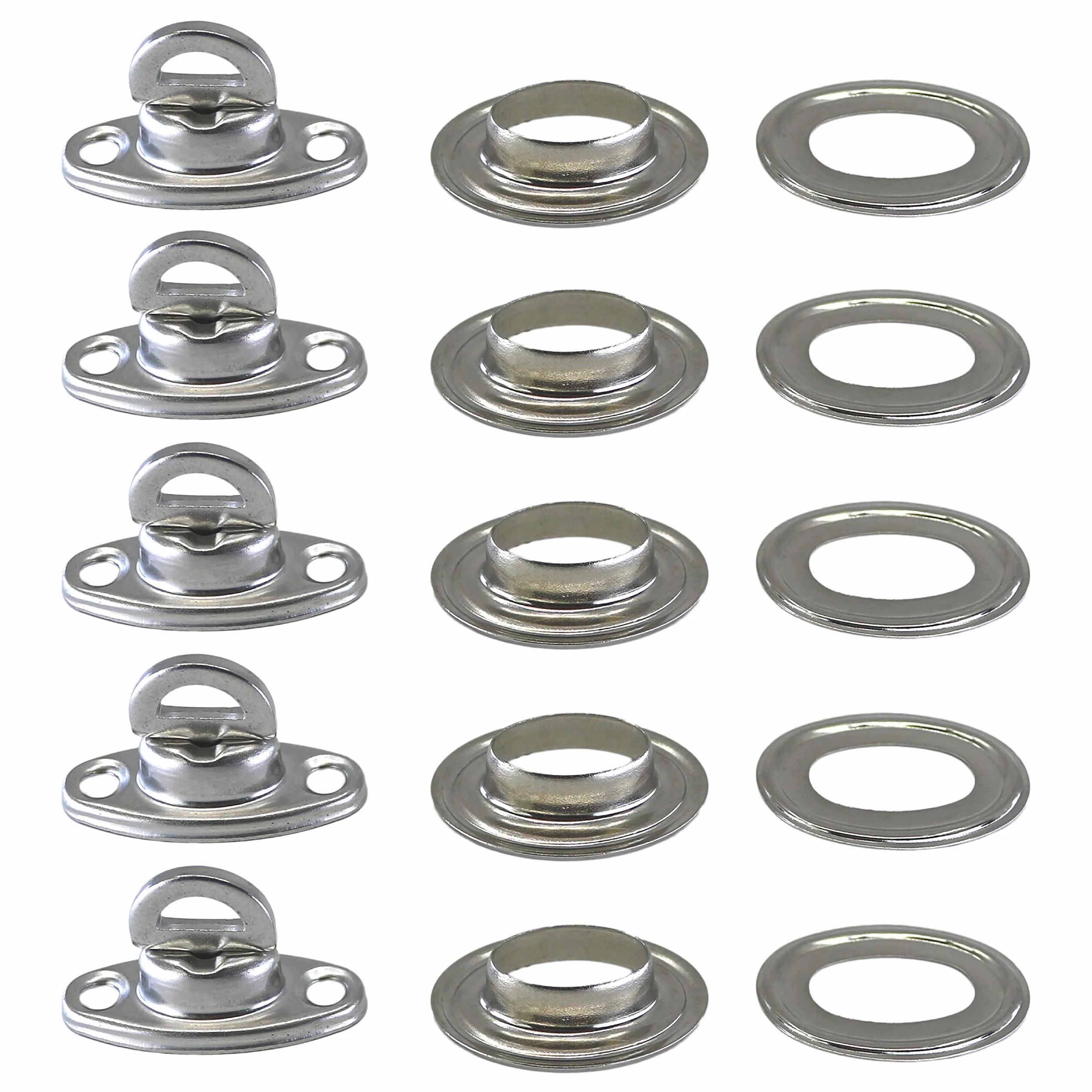 Tourniquet en Laiton Nickelé 3x1x1cm Argenté