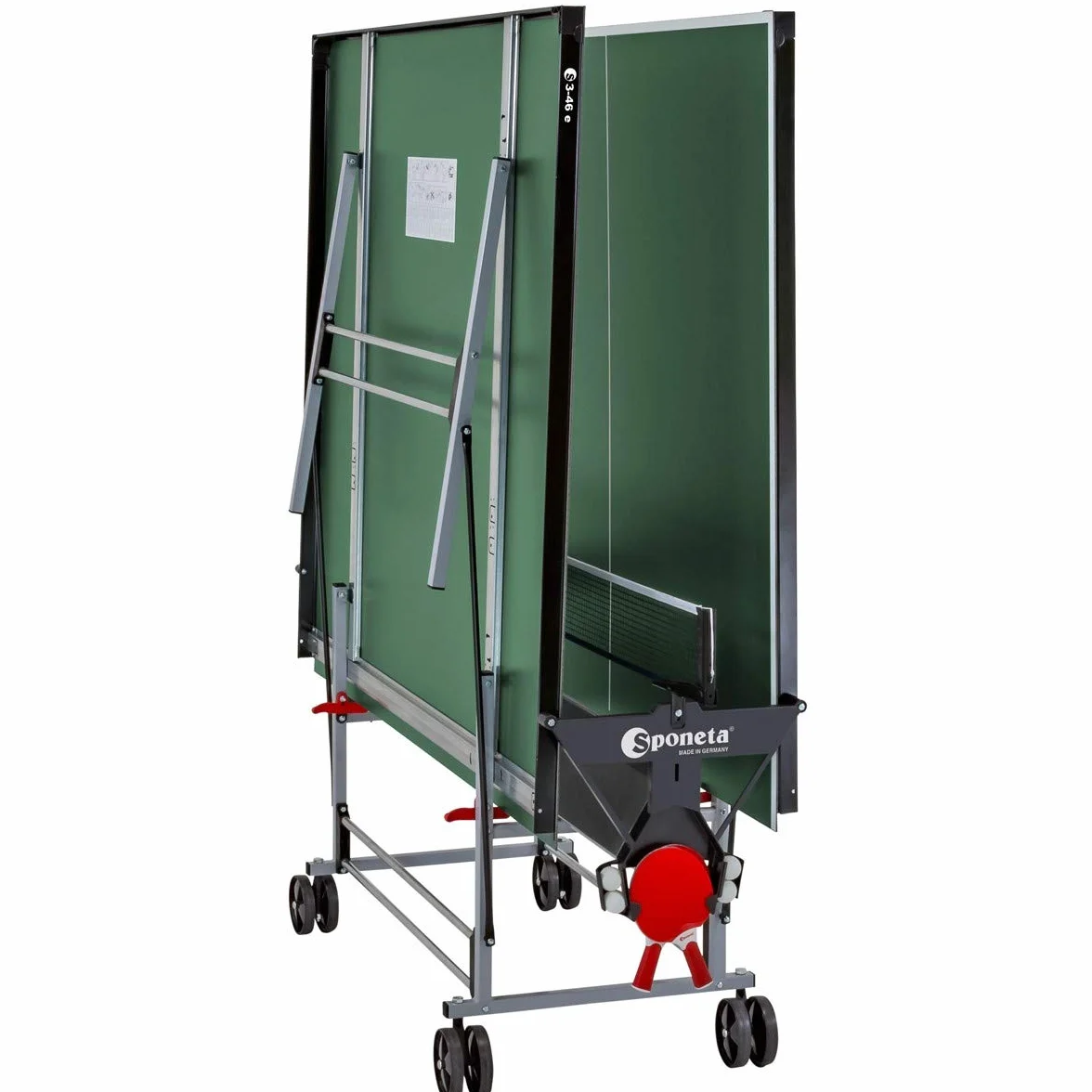 Sponeta S 3-46 e Sportline - Table de Tennis de Table d'extérieur résistante aux intempéries - Vert