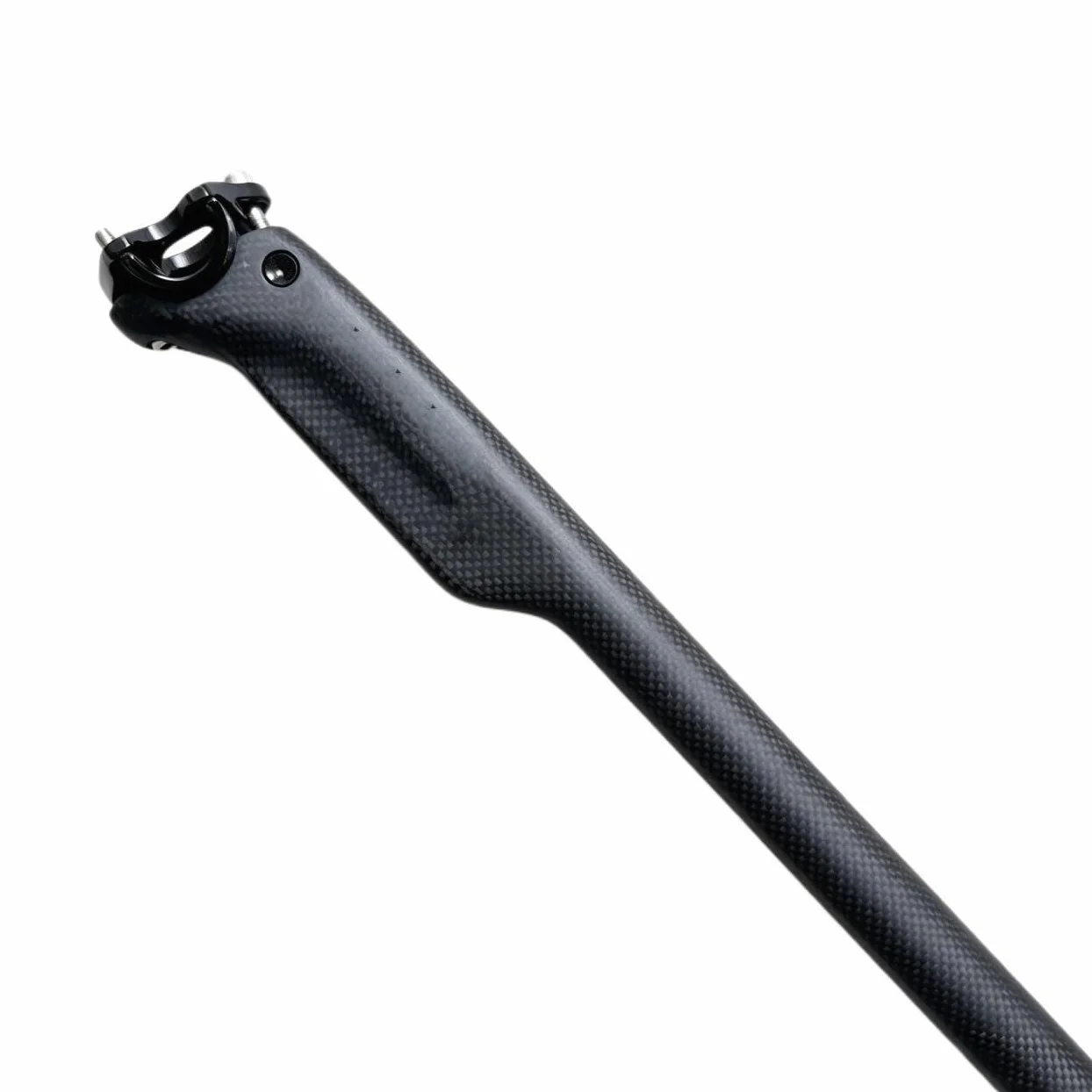 Selle de vélo Tige de Selle de vélo de Route ultralégère en Fiber de Carbone Convient pour Jeda Zero, 27.2/30.8/31.6mm Tige de Selle VTT