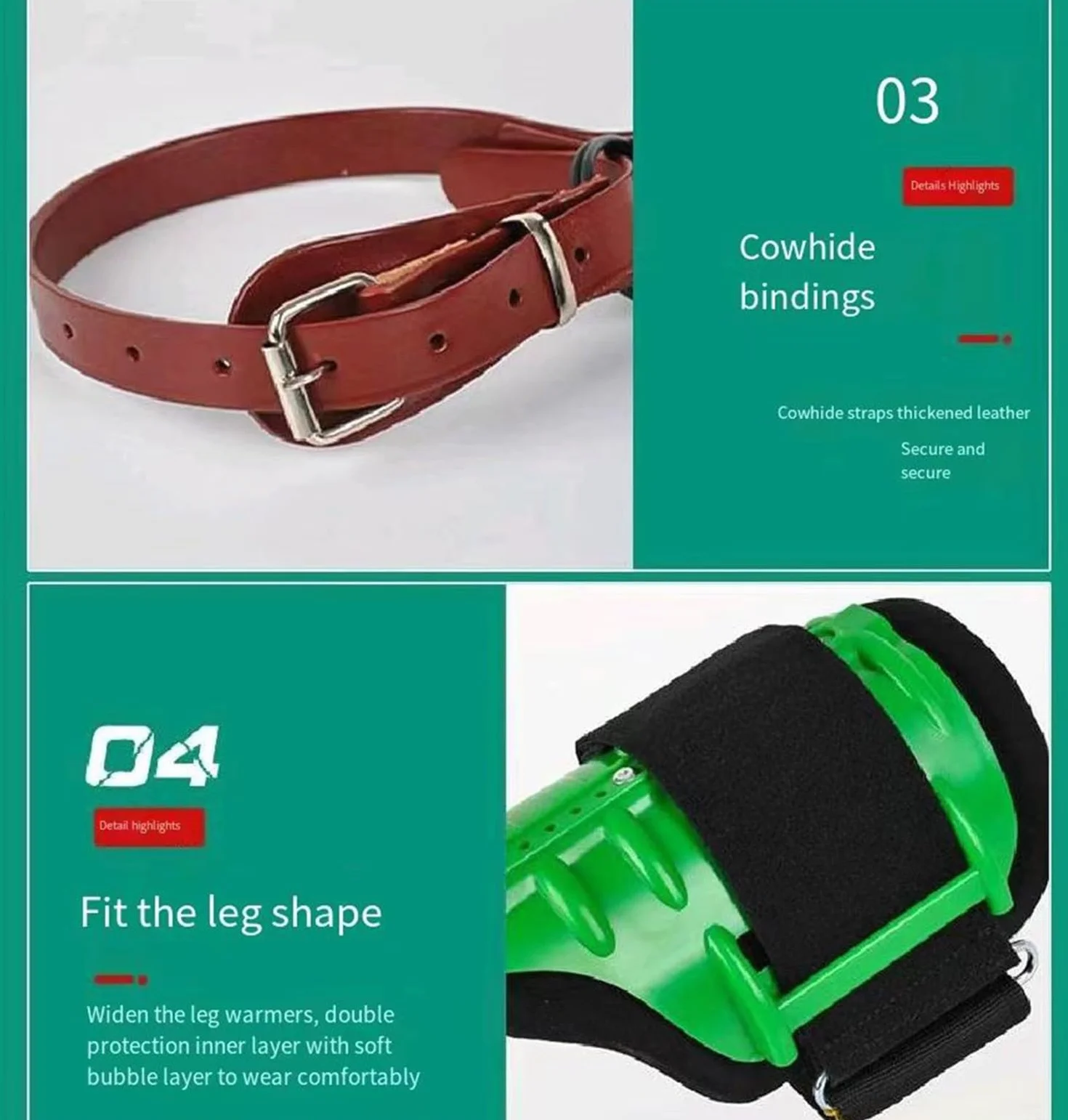 Griffe d'élagage Crampons d'escalade des Arbres pour Observation Chasse Cueillette