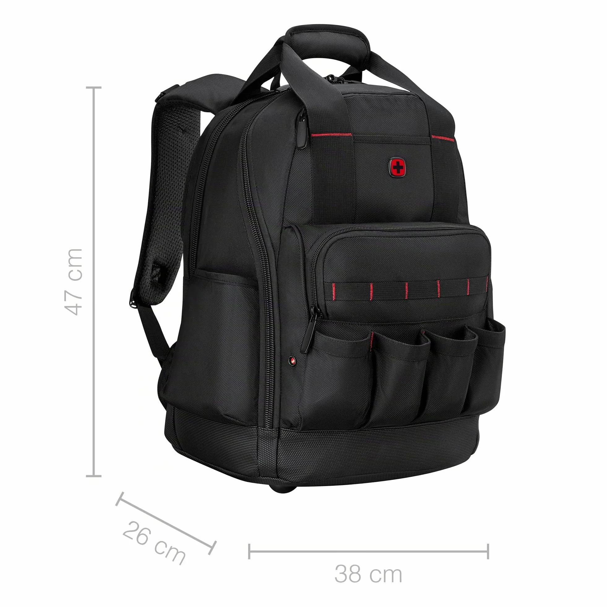 Wenger ADVANCED 16" Tool Backpack, Schwarz