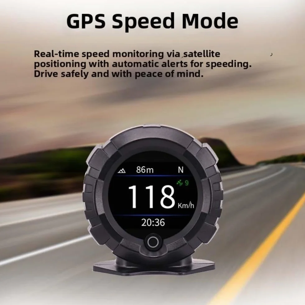 Compteur de pente GPS numérique inclinomètre voiture tout-terrain