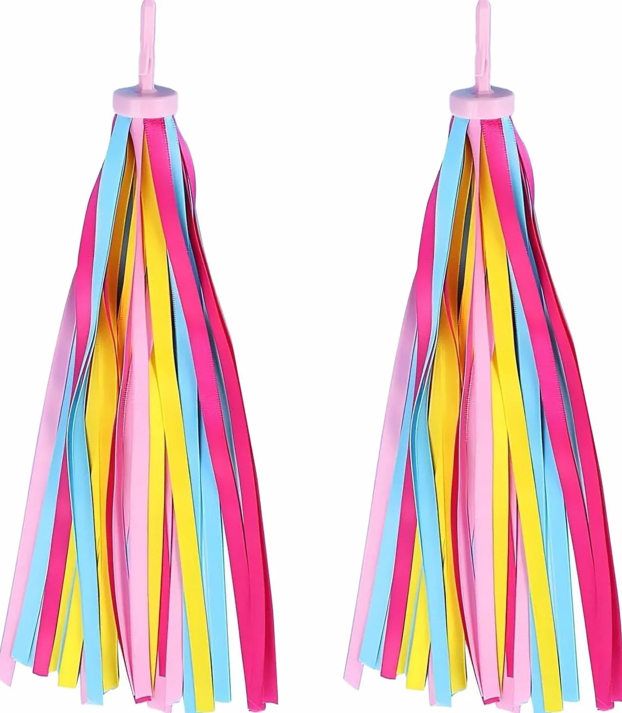 Rubans arc-en-ciel pour vélo enfants filles garçons trottinette accessoires