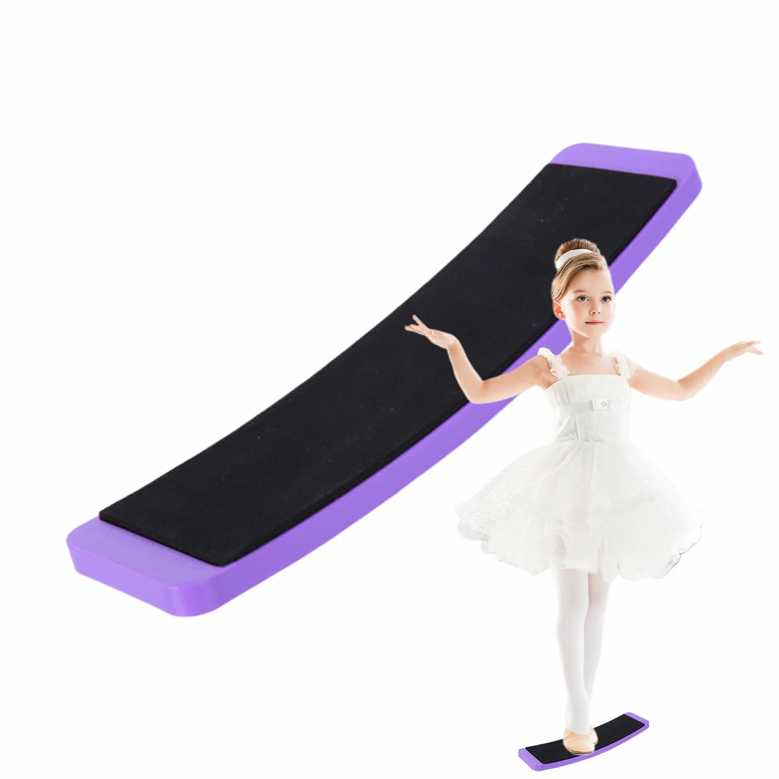 Planche Tournante De Danse Nylon EVA Portable Entraînement Équilibre Pieds Spinner Patinage Artistique