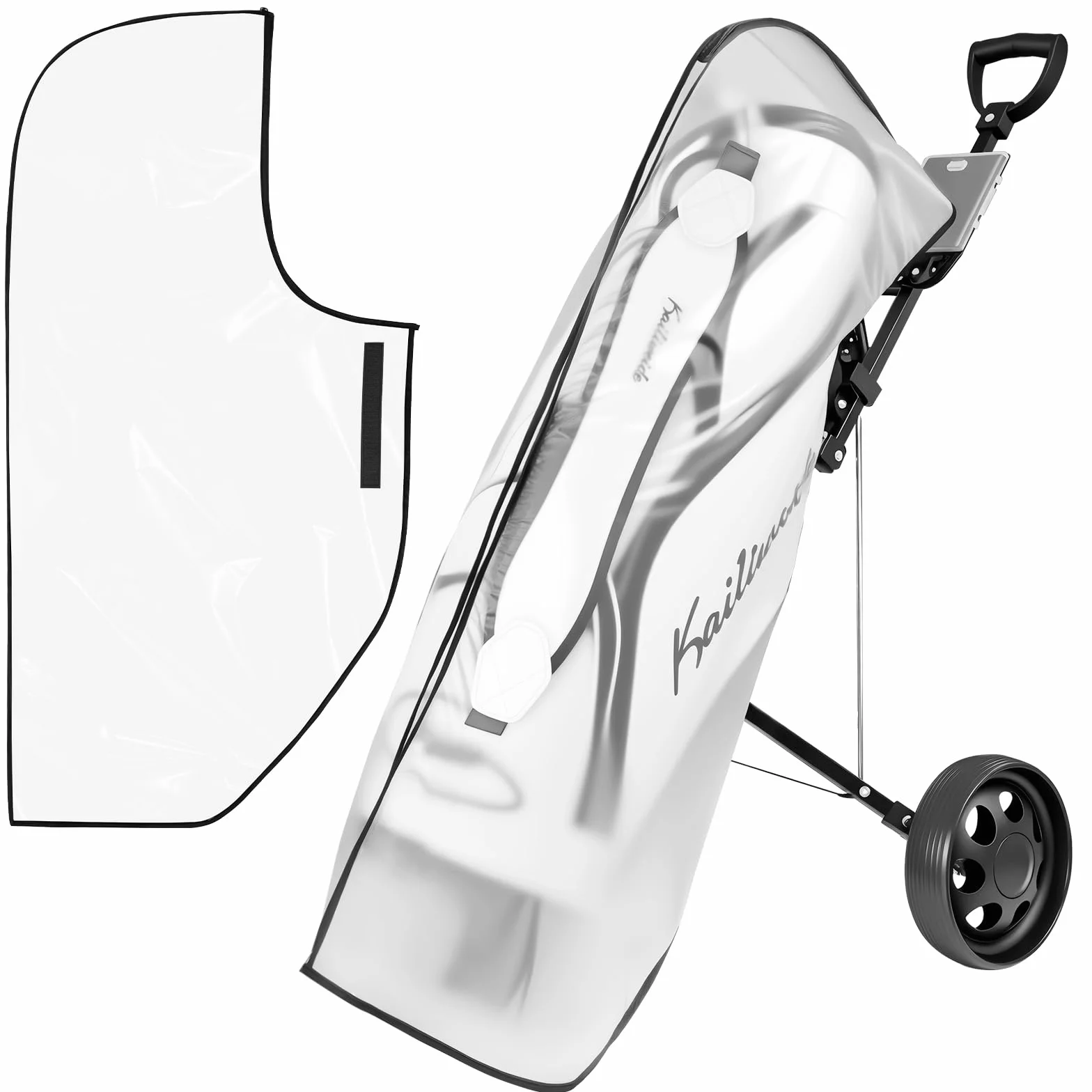 Flintronic Sac de Golf, Housse de Voyage étanche Poussière Coupe-Vent pour Hommes Femmes Golfeurs