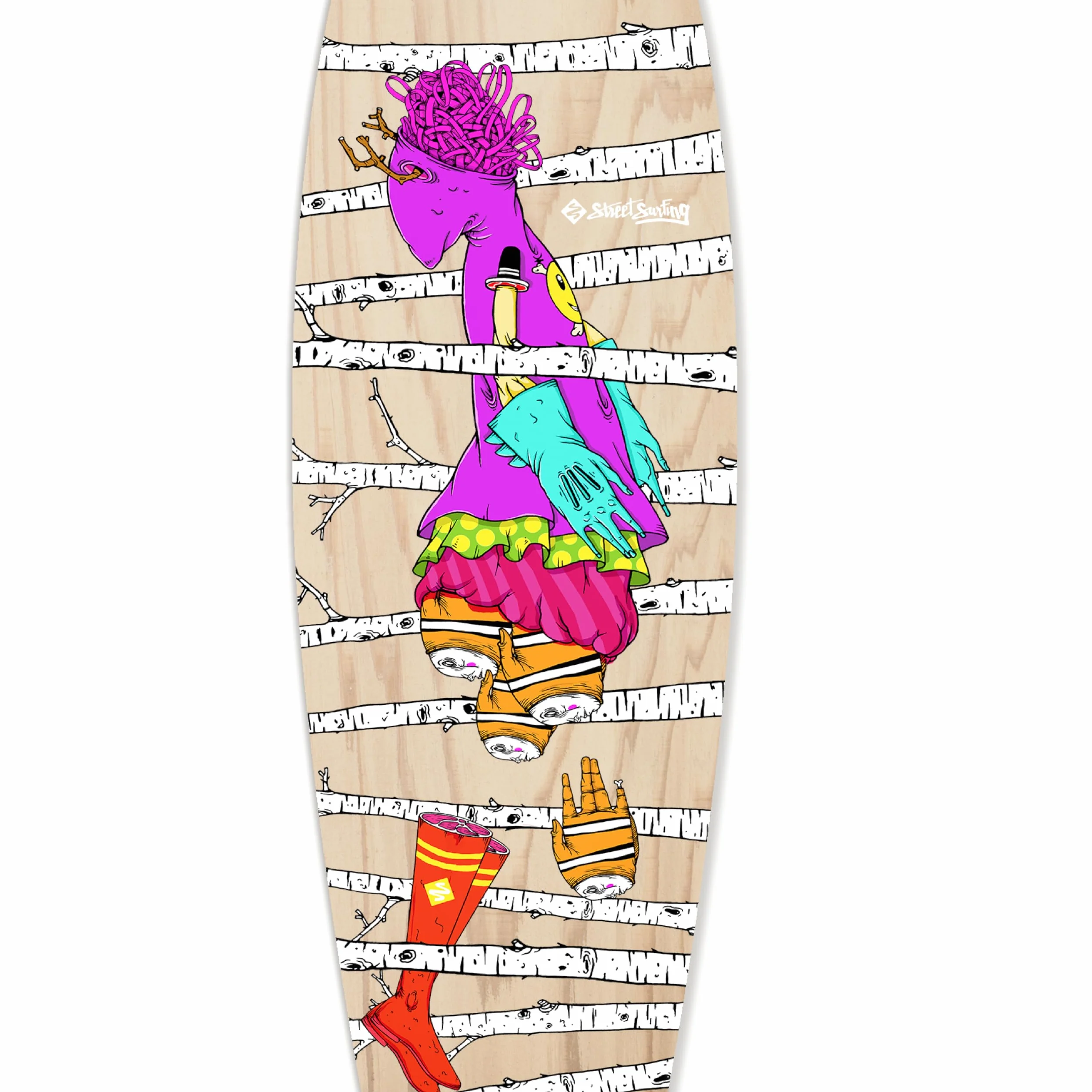 Longboard Pintail Woods 101 cm