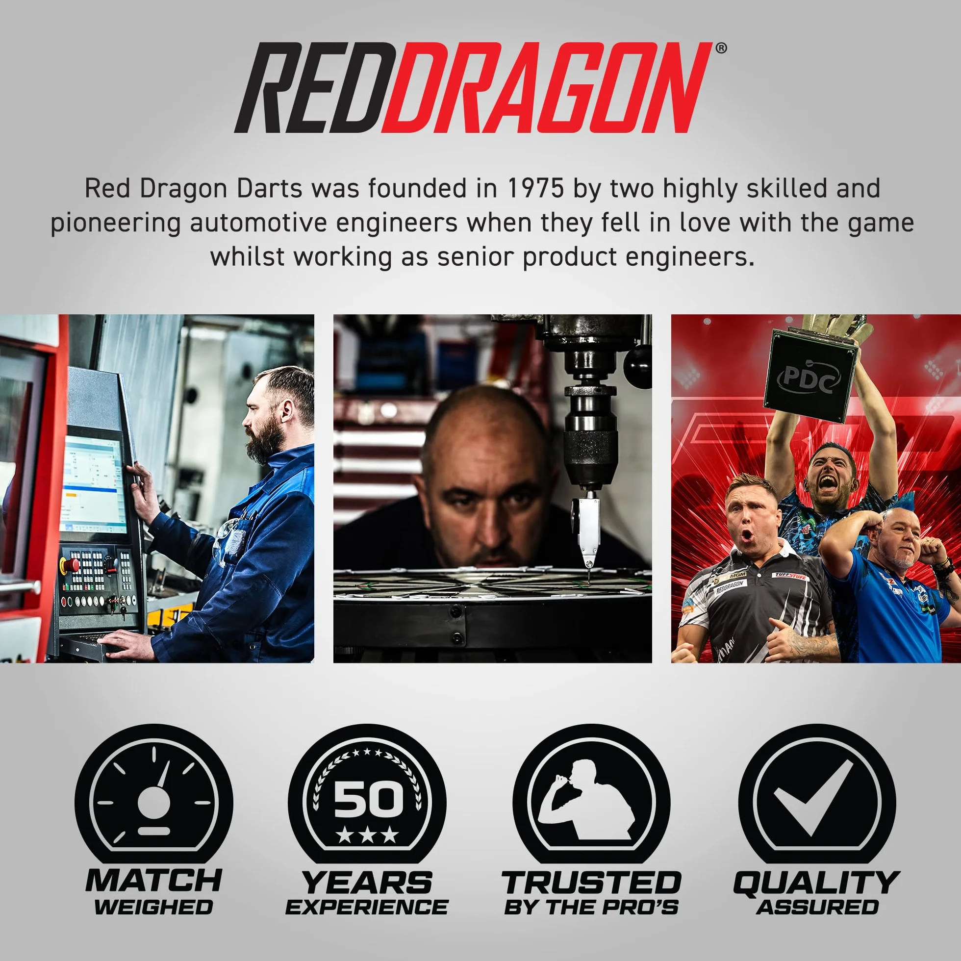 RED DRAGON Javelin Series Steeltip Dart Set with Flights and Shafts
